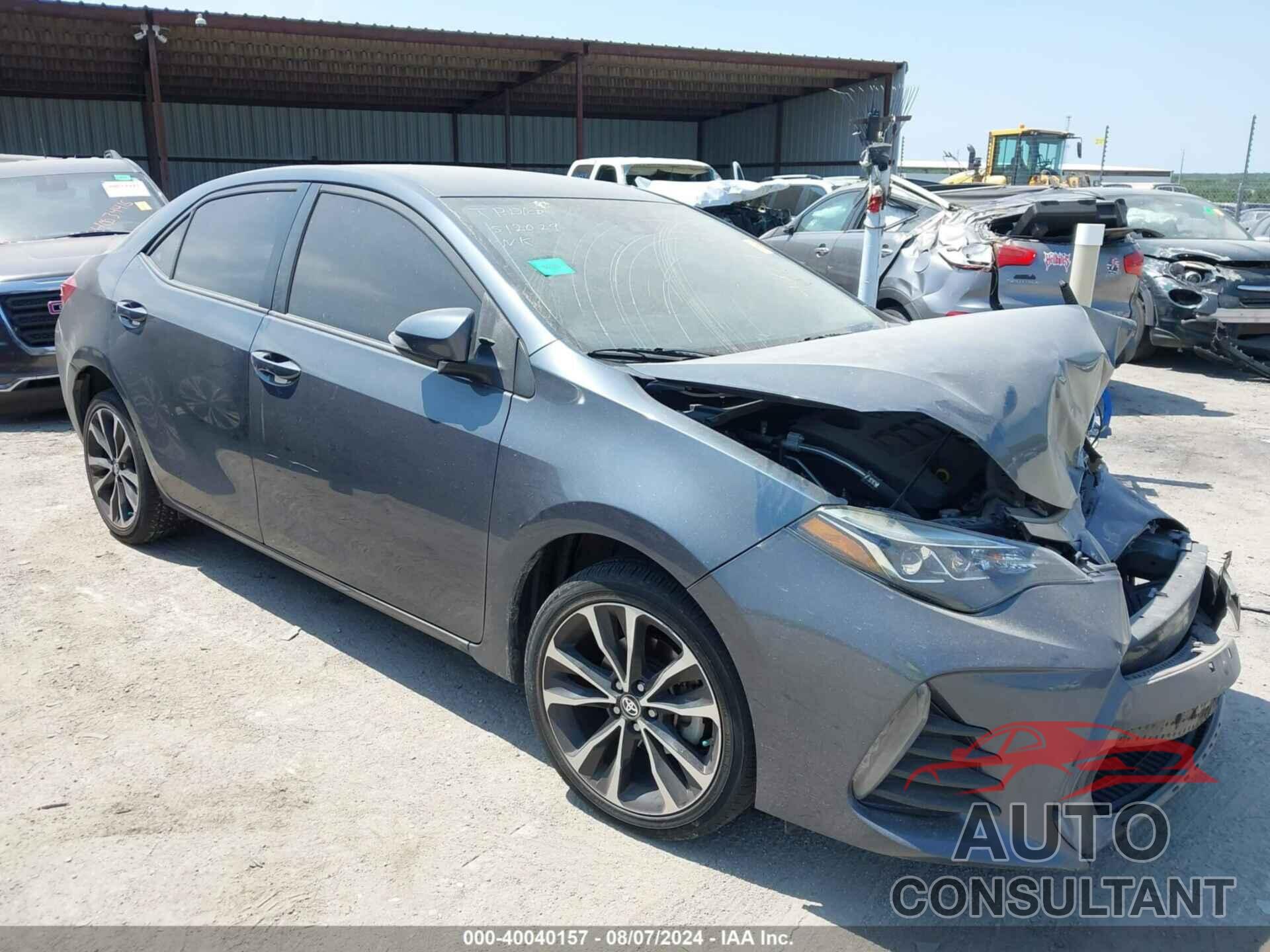 TOYOTA COROLLA 2019 - 5YFBURHE4KP902340