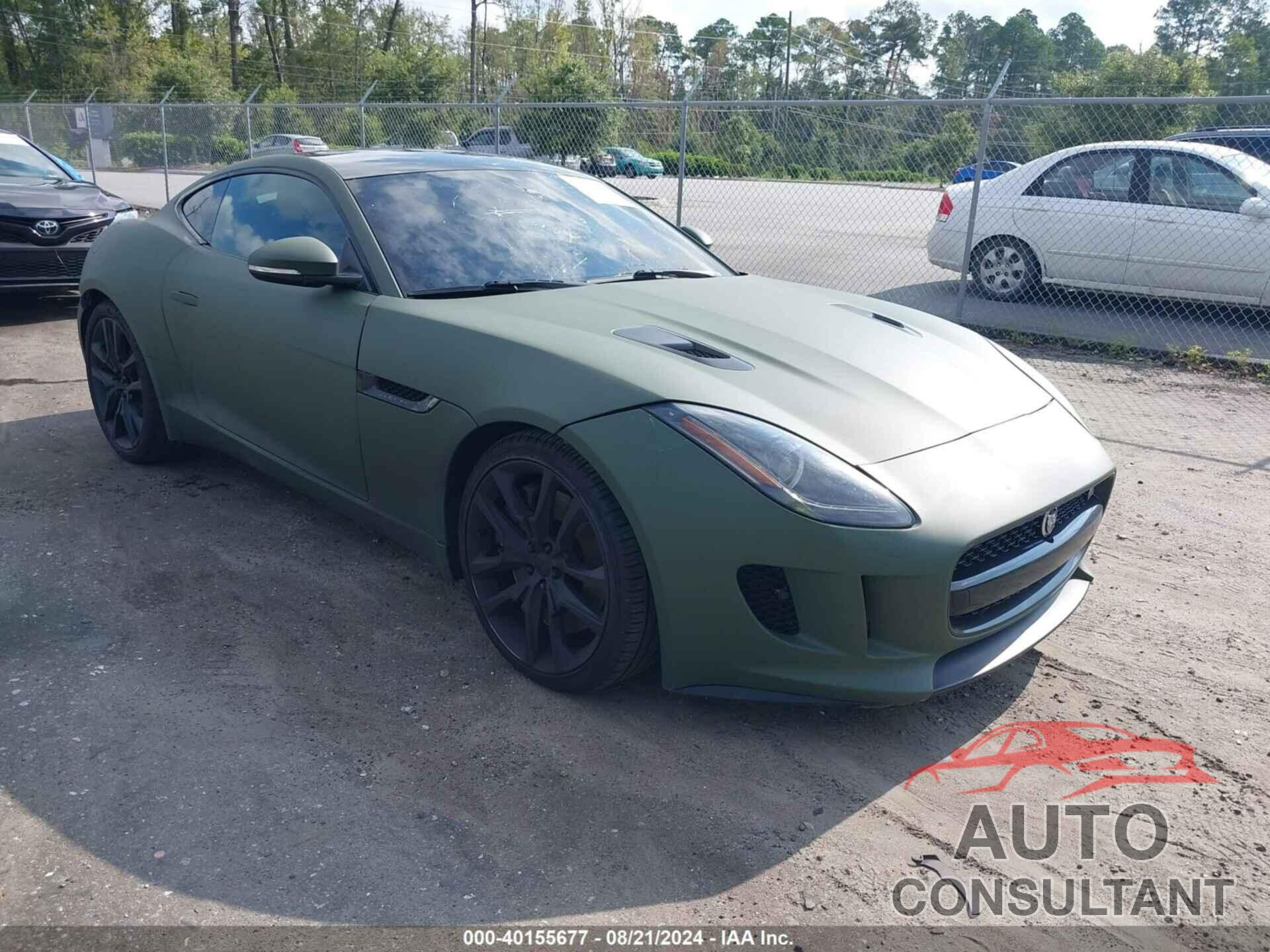 JAGUAR F-TYPE 2016 - SAJWA6BU7G8K30741