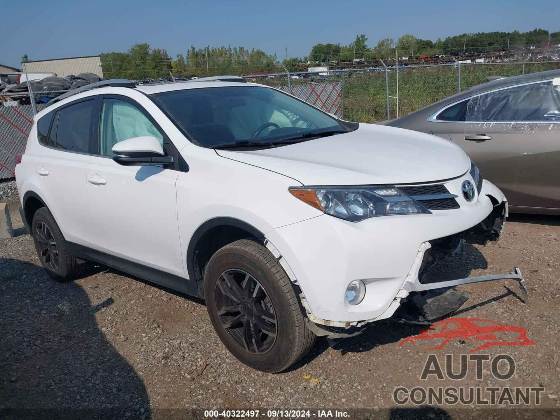 TOYOTA RAV4 2013 - 2T3RFREV3DW092155