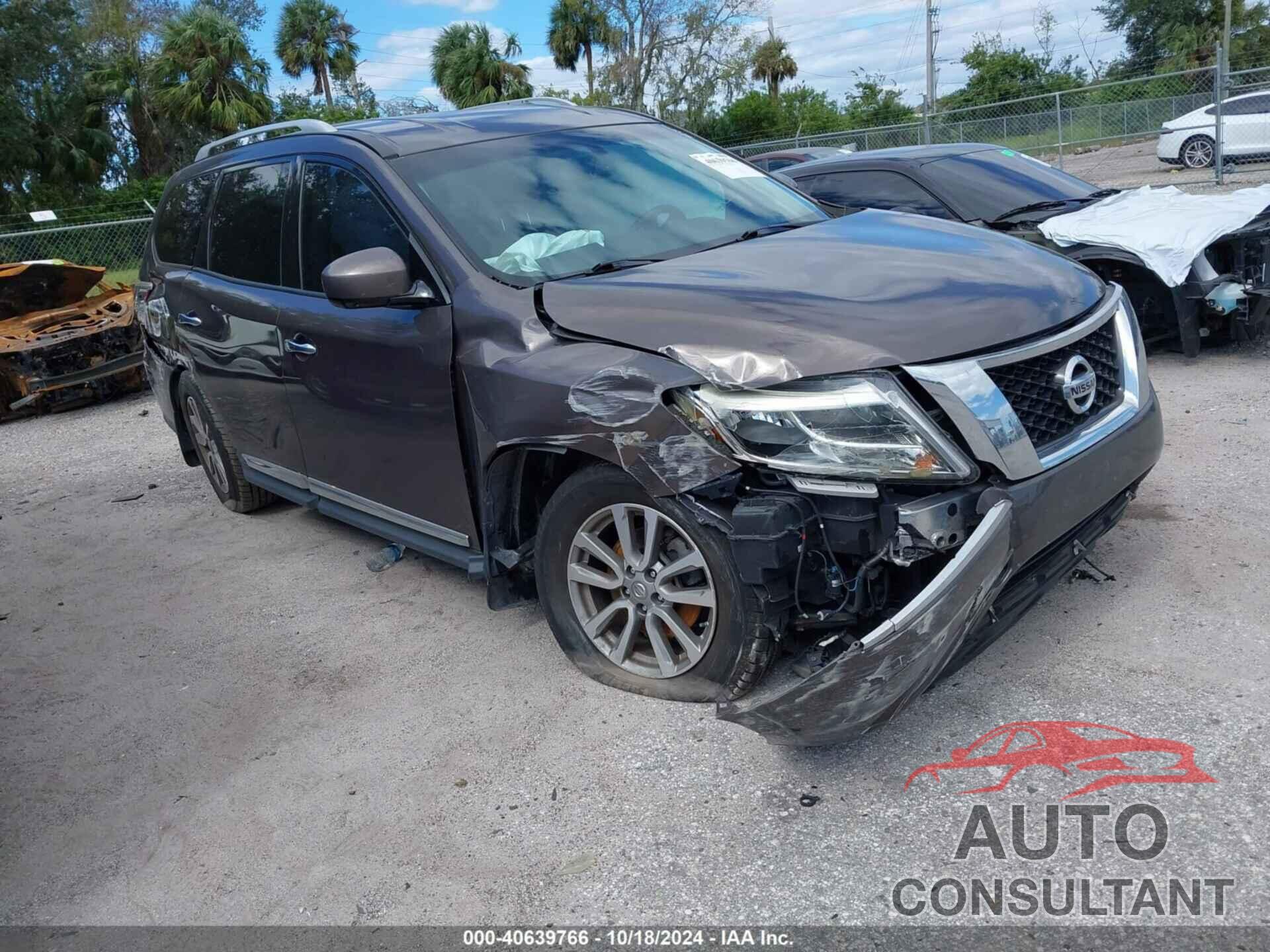 NISSAN PATHFINDER 2016 - 5N1AR2MN6GC656624