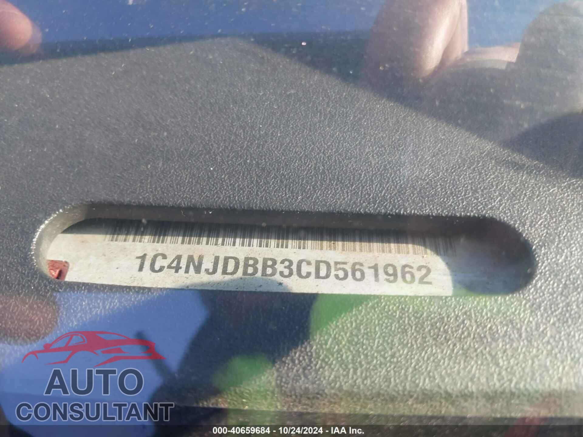 JEEP COMPASS 2012 - 1C4NJDBB3CD561962
