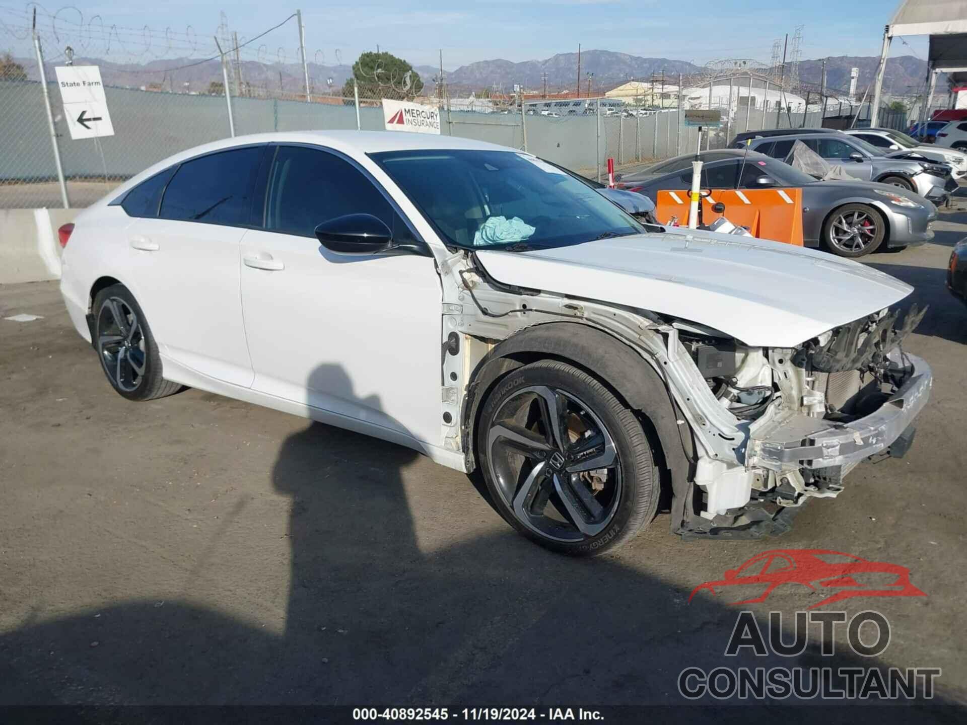 HONDA ACCORD 2021 - 1HGCV1F44MA054272