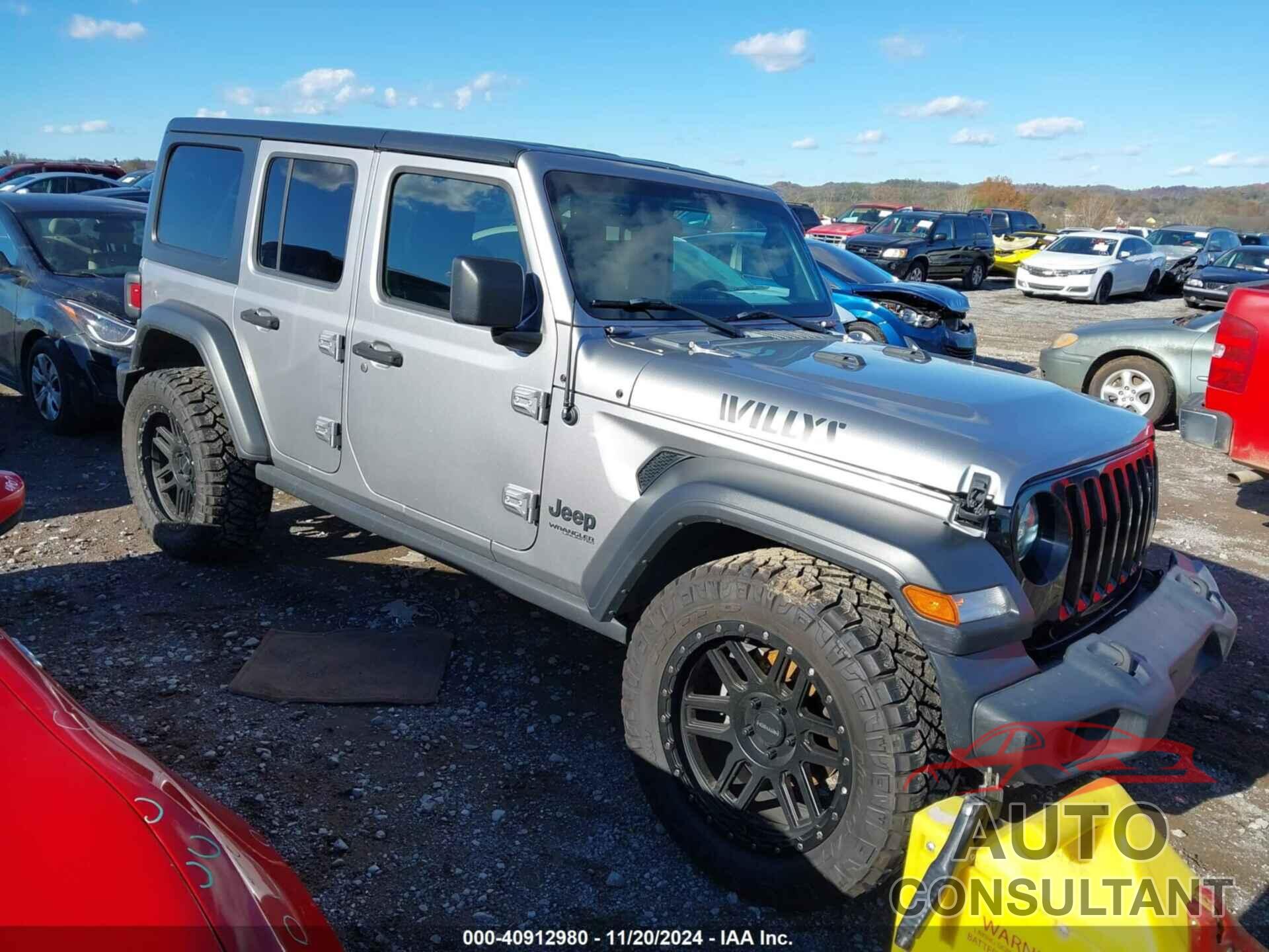 JEEP WRANGLER UNLIMITED 2020 - 1C4HJXDN9LW169014