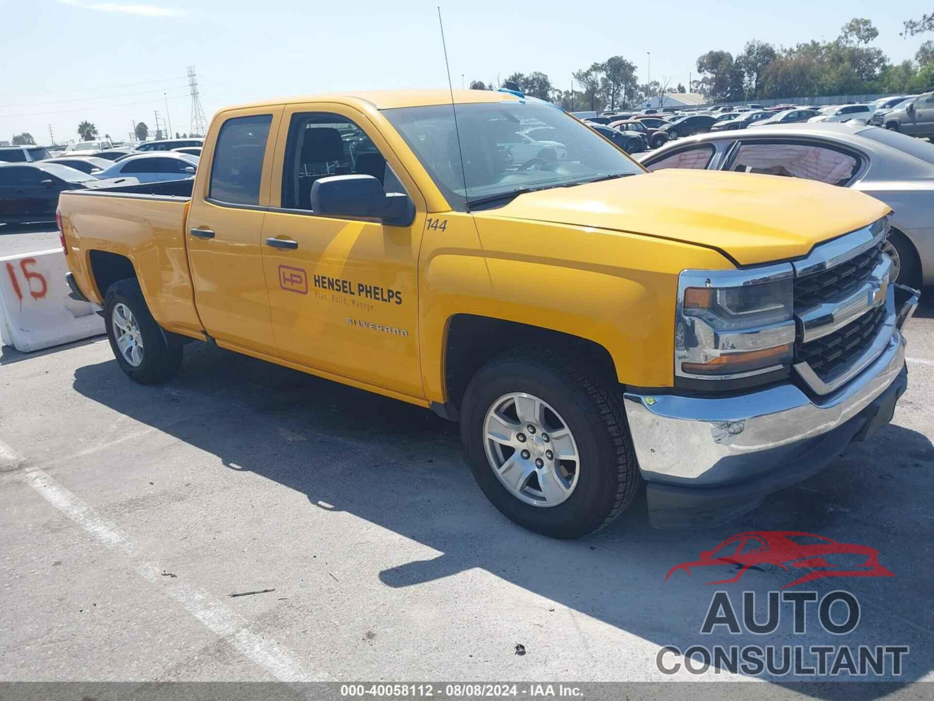 CHEVROLET SILVERADO 1500 2016 - 1GCRCREC0GZ211971