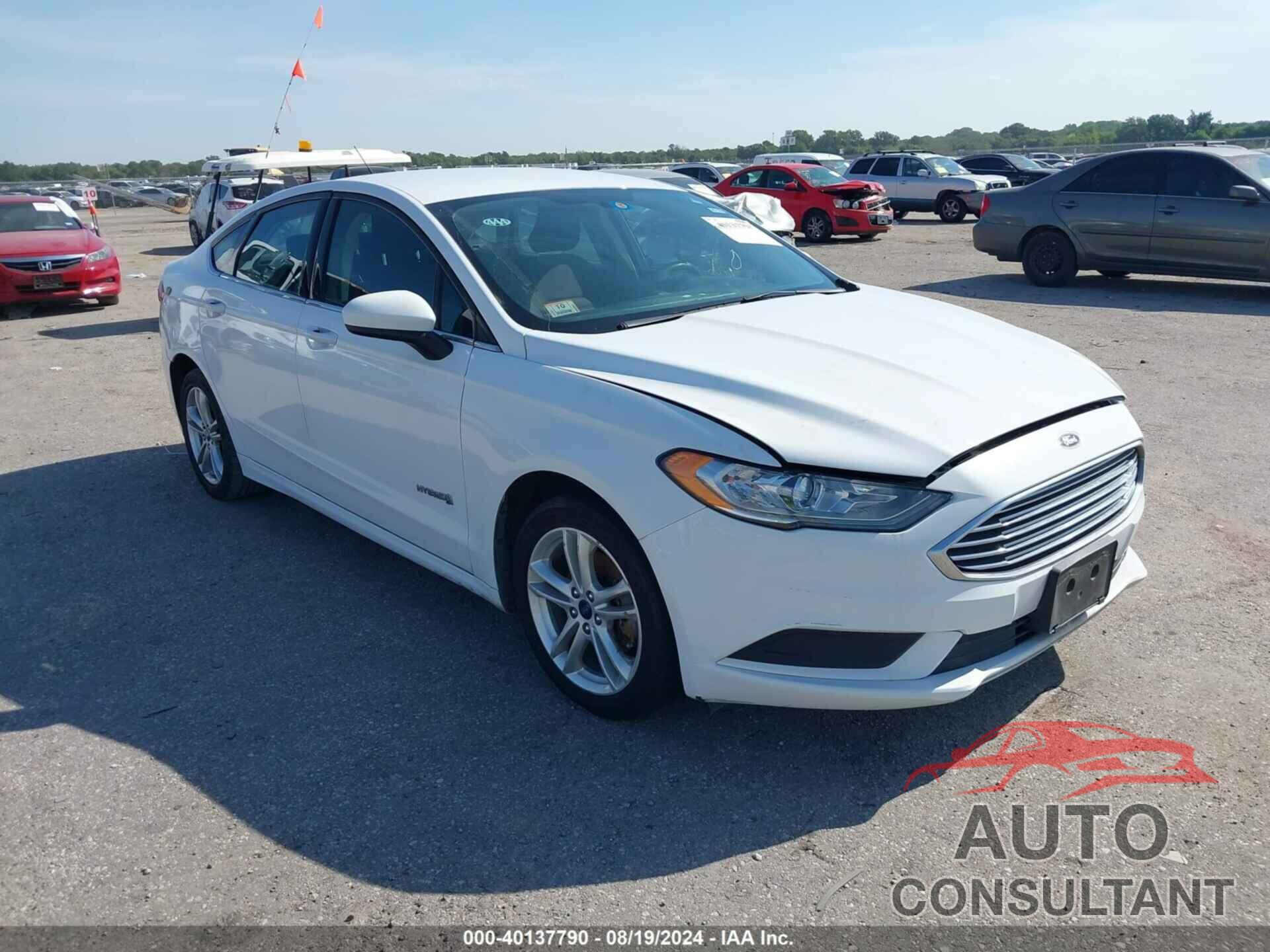 FORD FUSION 2018 - 3FA6P0LU6JR119456