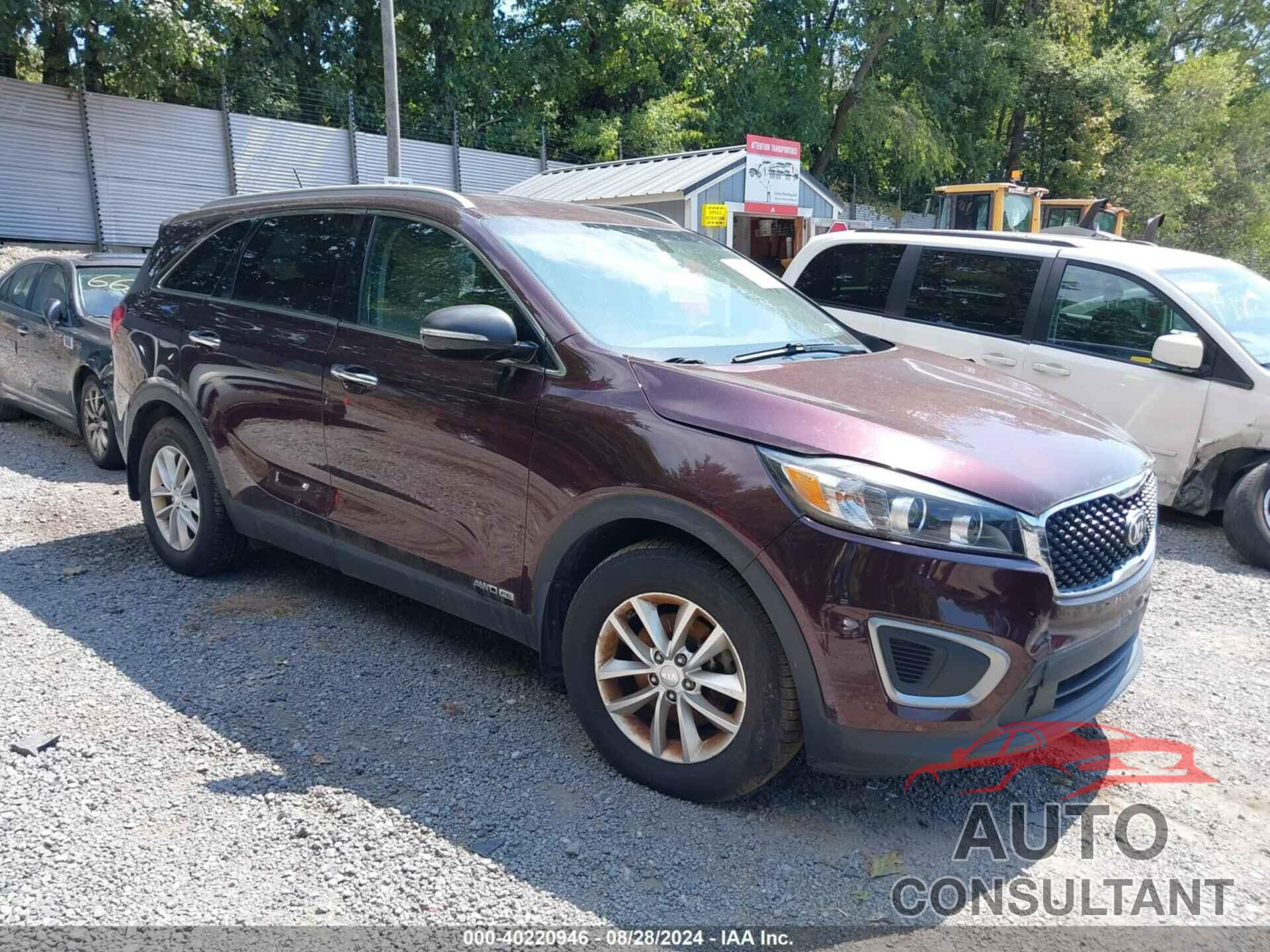 KIA SORENTO 2016 - 5XYPGDA56GG073700