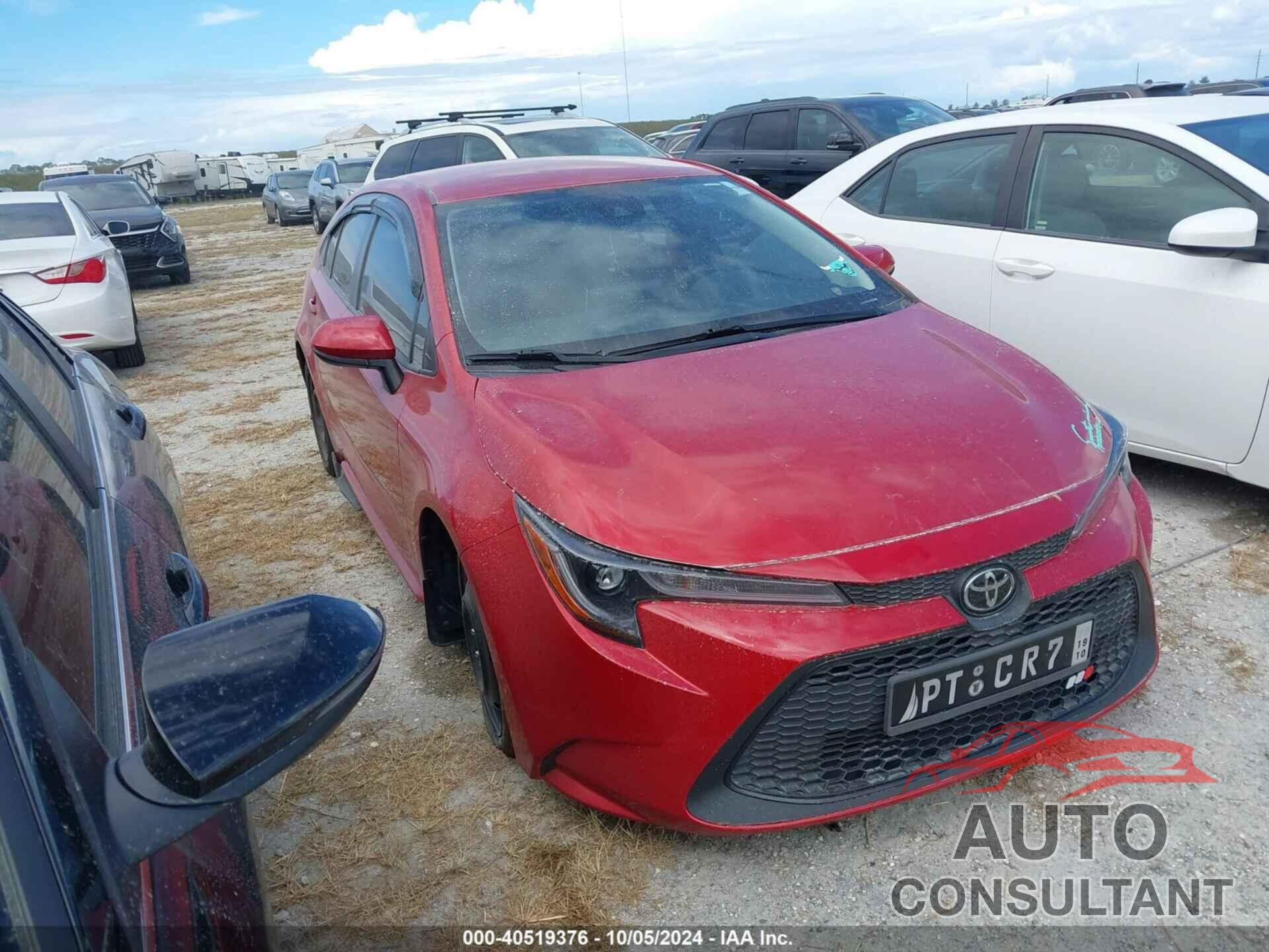 TOYOTA COROLLA 2021 - JTDEPMAE0MJ124529