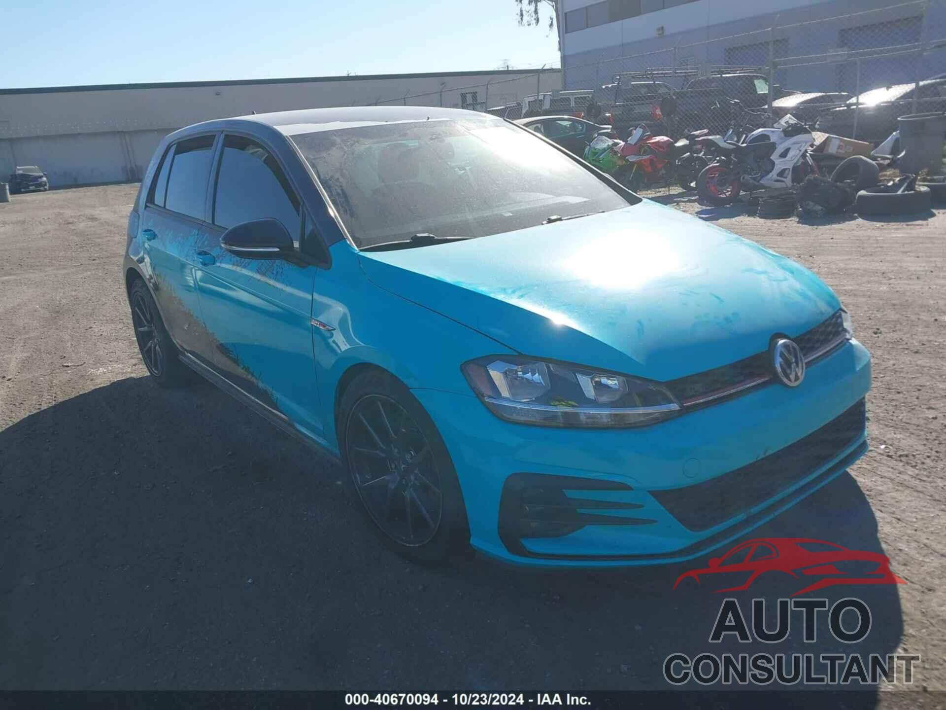 VOLKSWAGEN GOLF GTI 2021 - 3VW5T7AU2MM000606