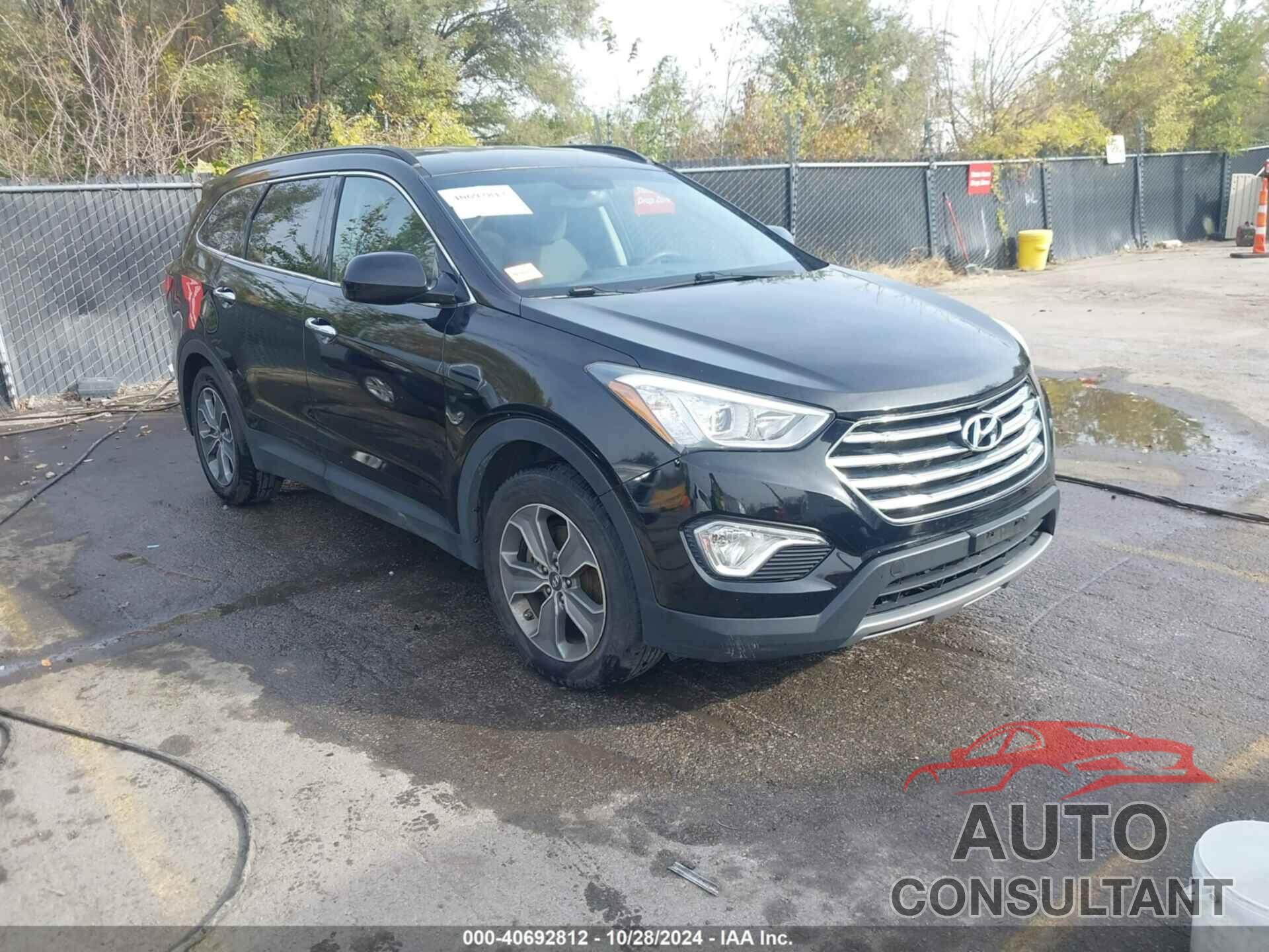 HYUNDAI SANTA FE 2016 - KM8SM4HF7GU140168