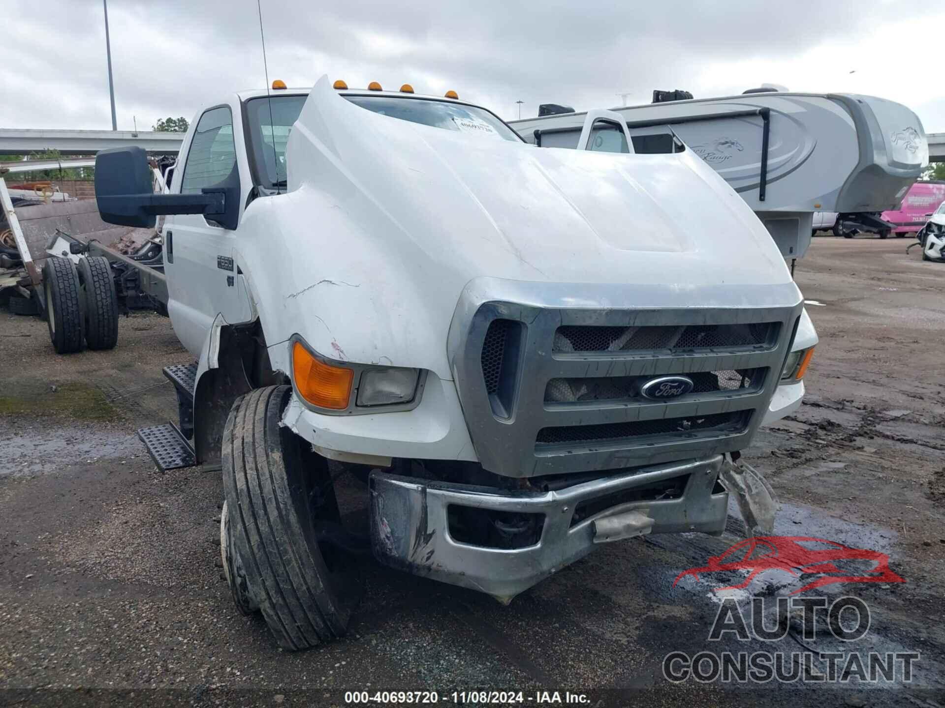 FORD F-650 GAS 2012 - 3FRNF6HD0CV483566