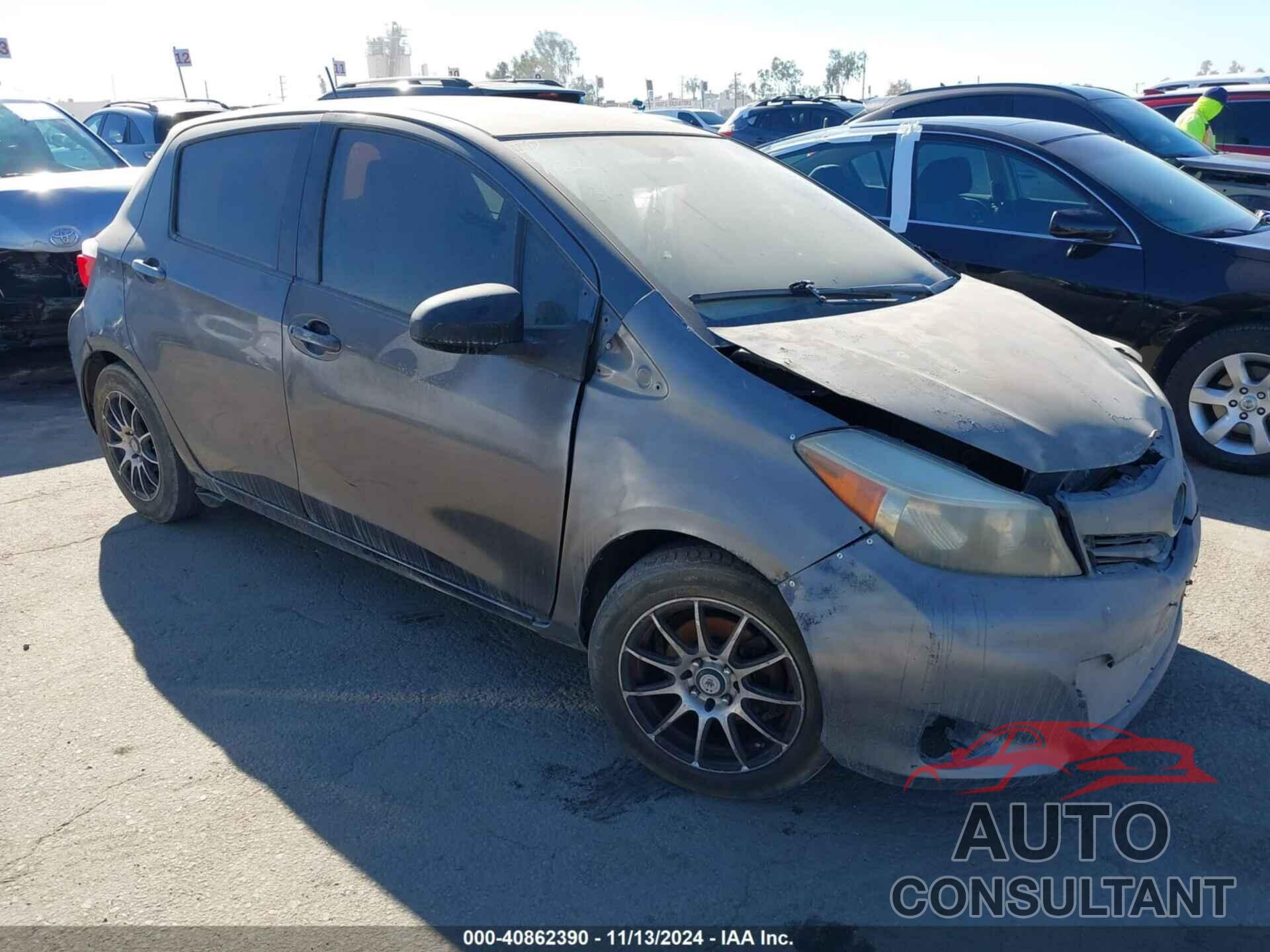 TOYOTA YARIS 2012 - JTDKTUD32CD521214