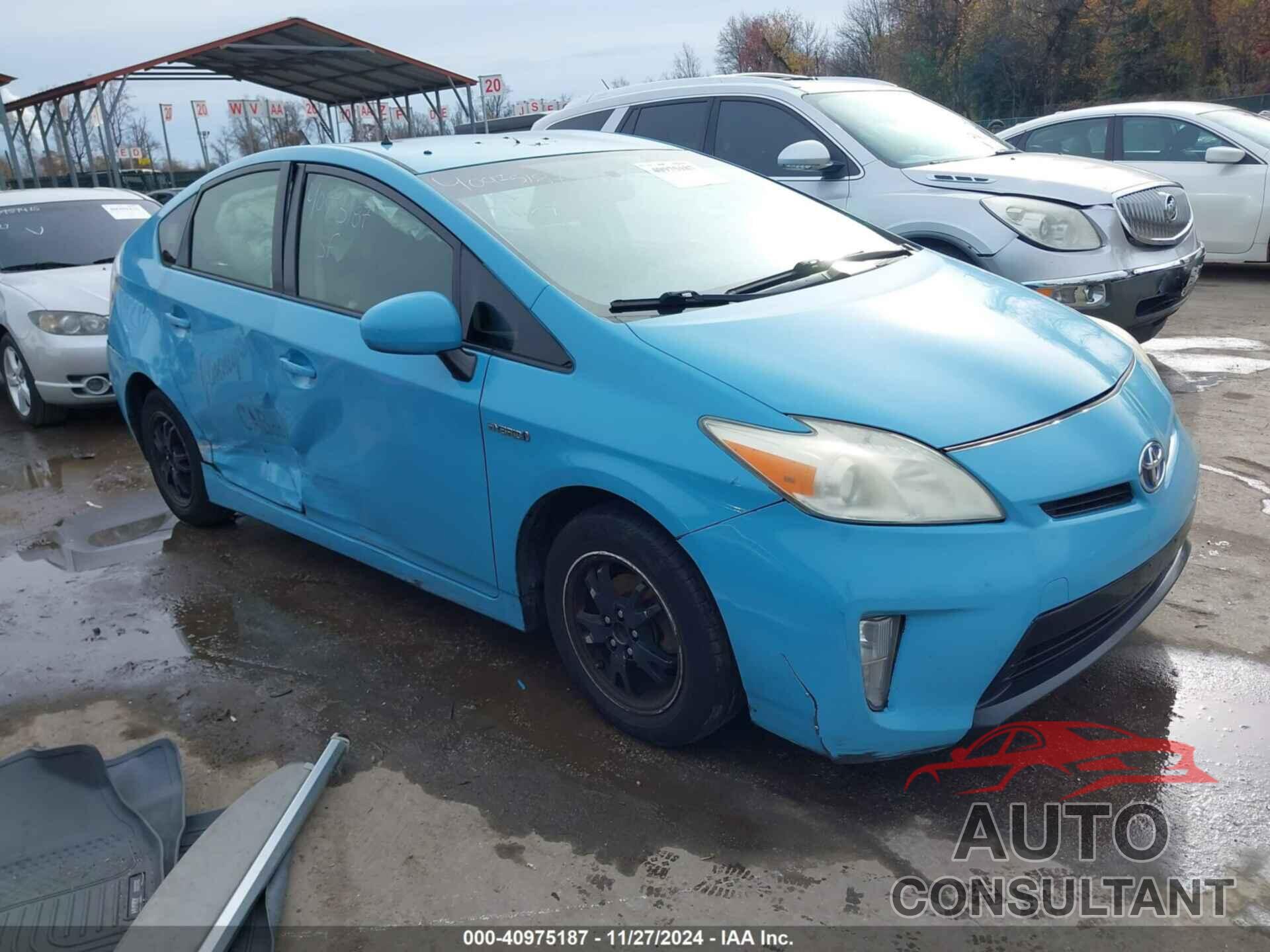 TOYOTA PRIUS 2013 - JTDKN3DU8D0340222