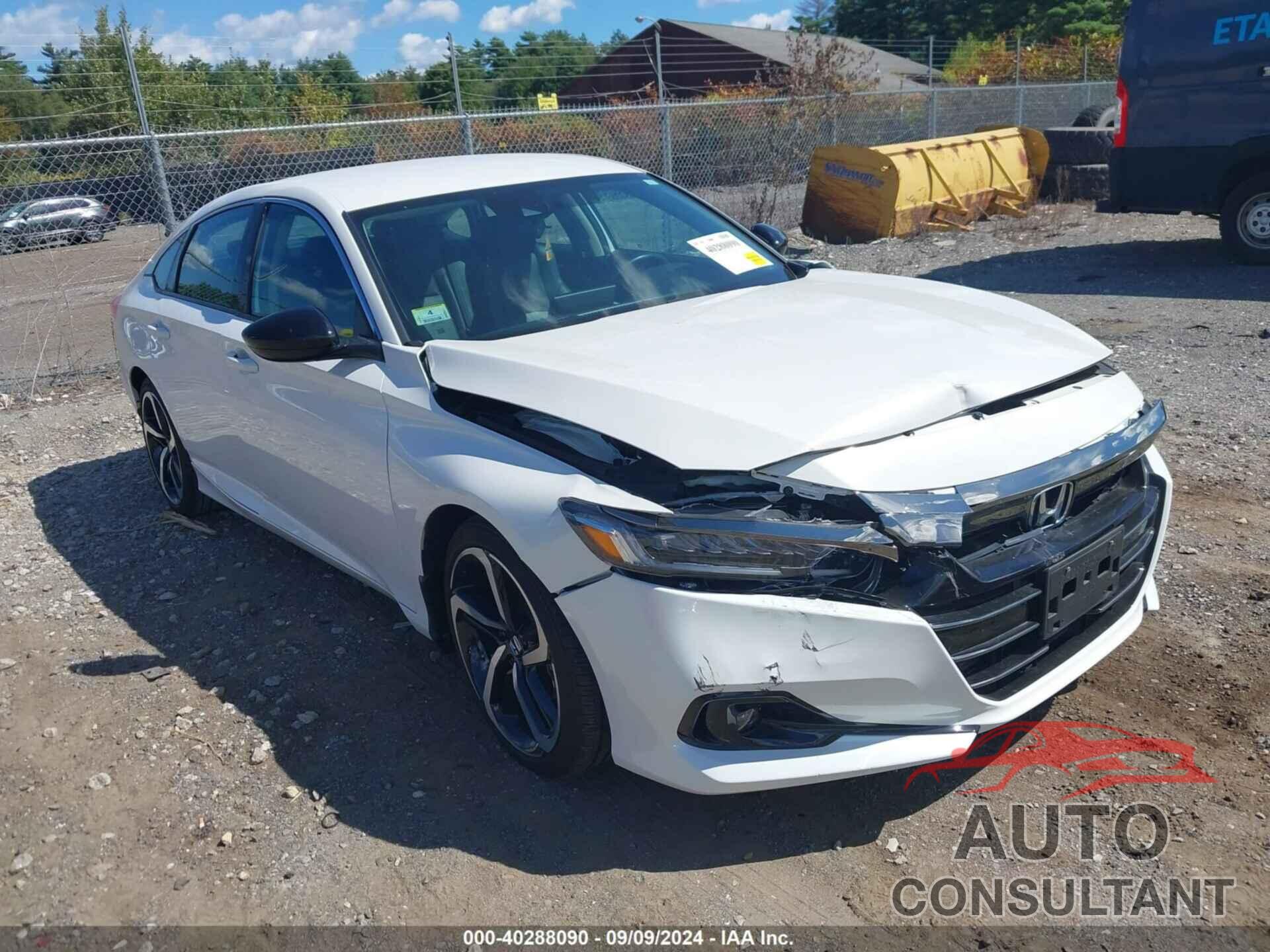 HONDA ACCORD 2021 - 1HGCV1F41MA033573