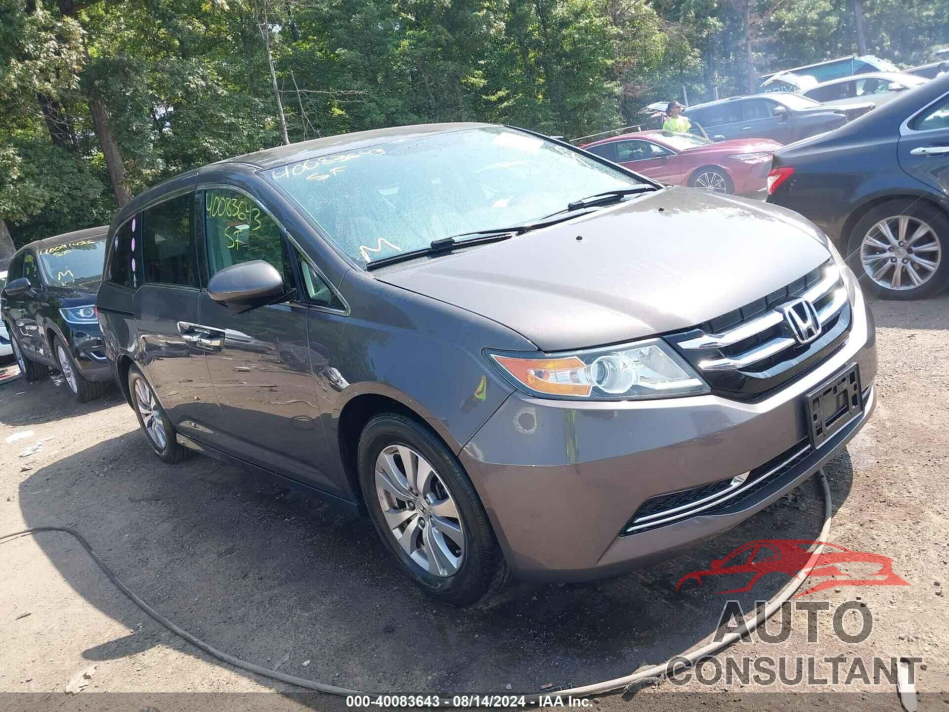 HONDA ODYSSEY 2016 - 5FNRL5H33GB095739