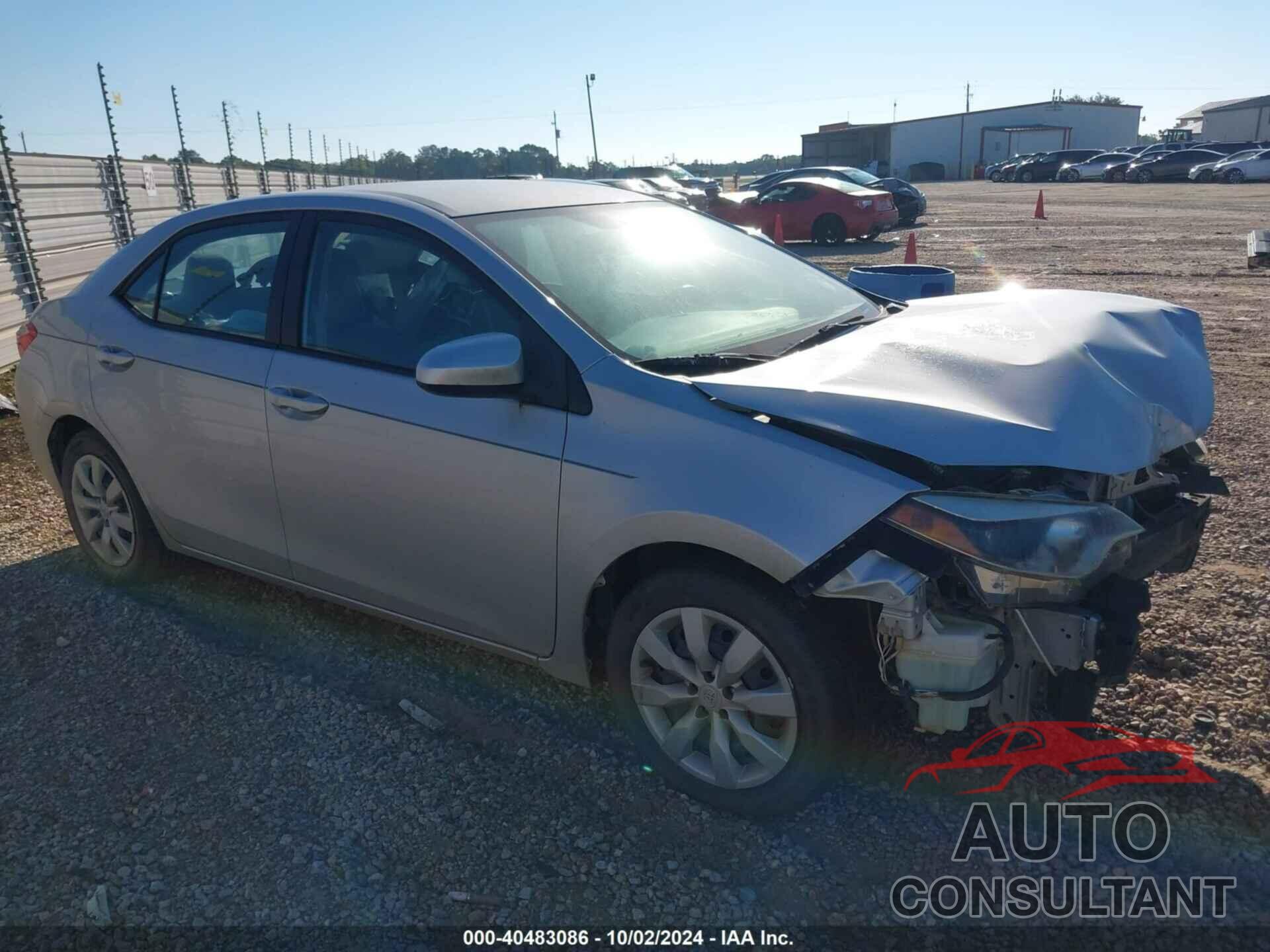TOYOTA COROLLA 2016 - 2T1BURHE1GC704290
