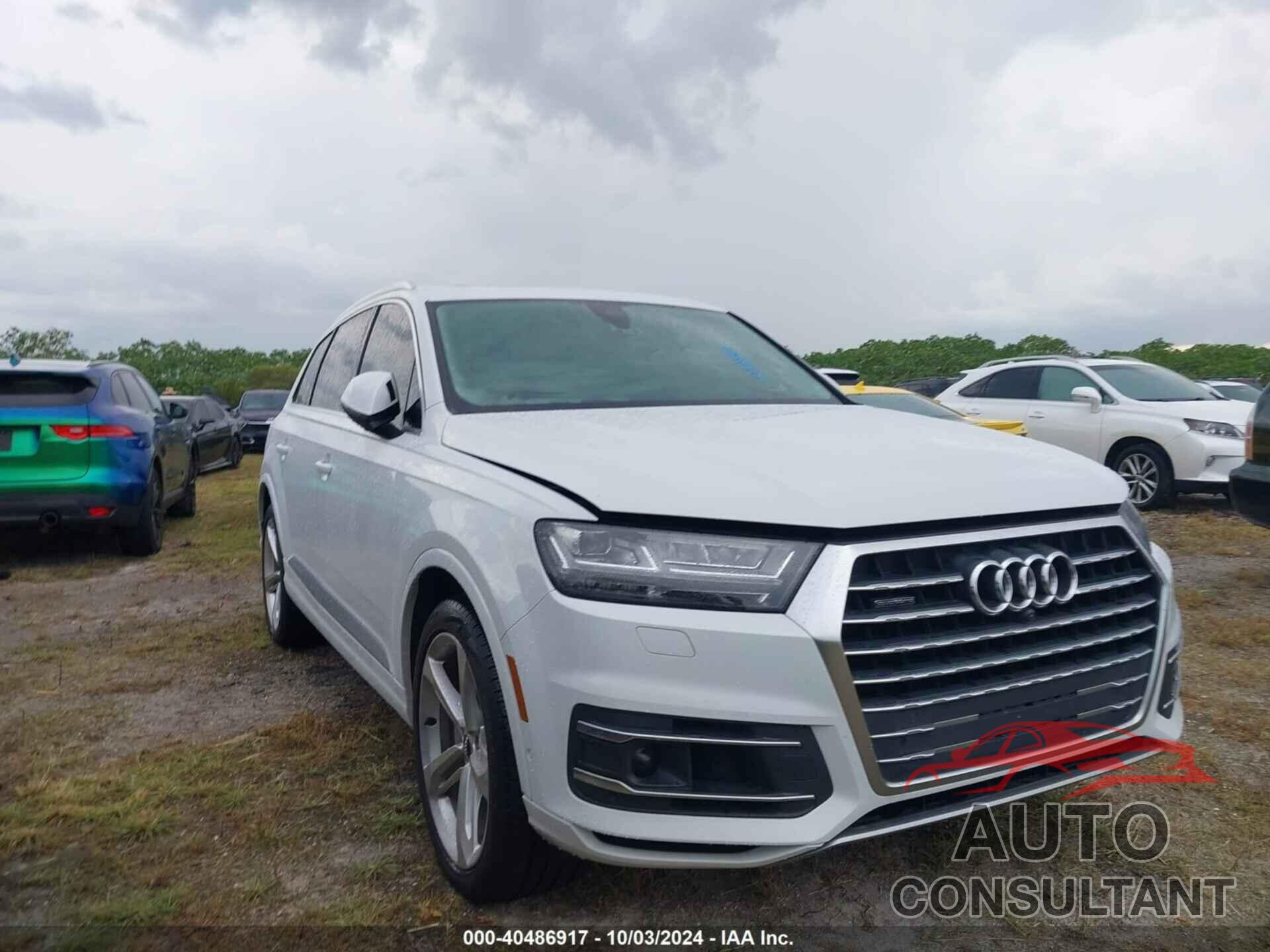 AUDI Q7 2019 - WA1VAAF70KD006755