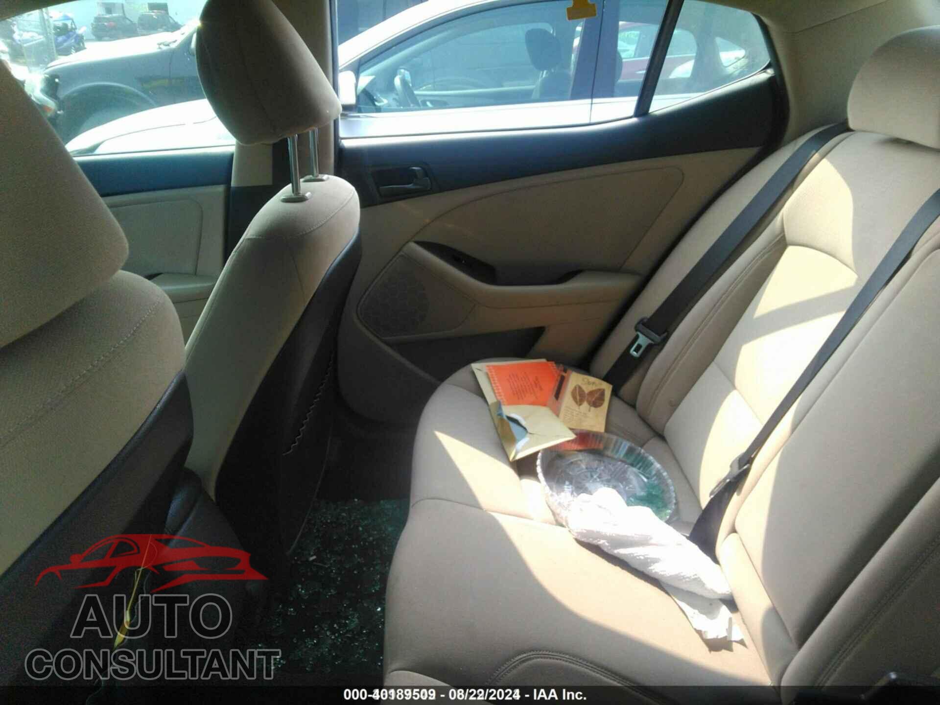 KIA OPTIMA 2015 - KNAGM4A71F5587615