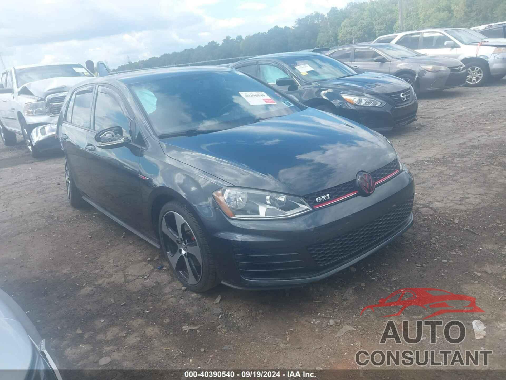 VOLKSWAGEN GOLF GTI 2016 - 3VW4T7AUXGM027228