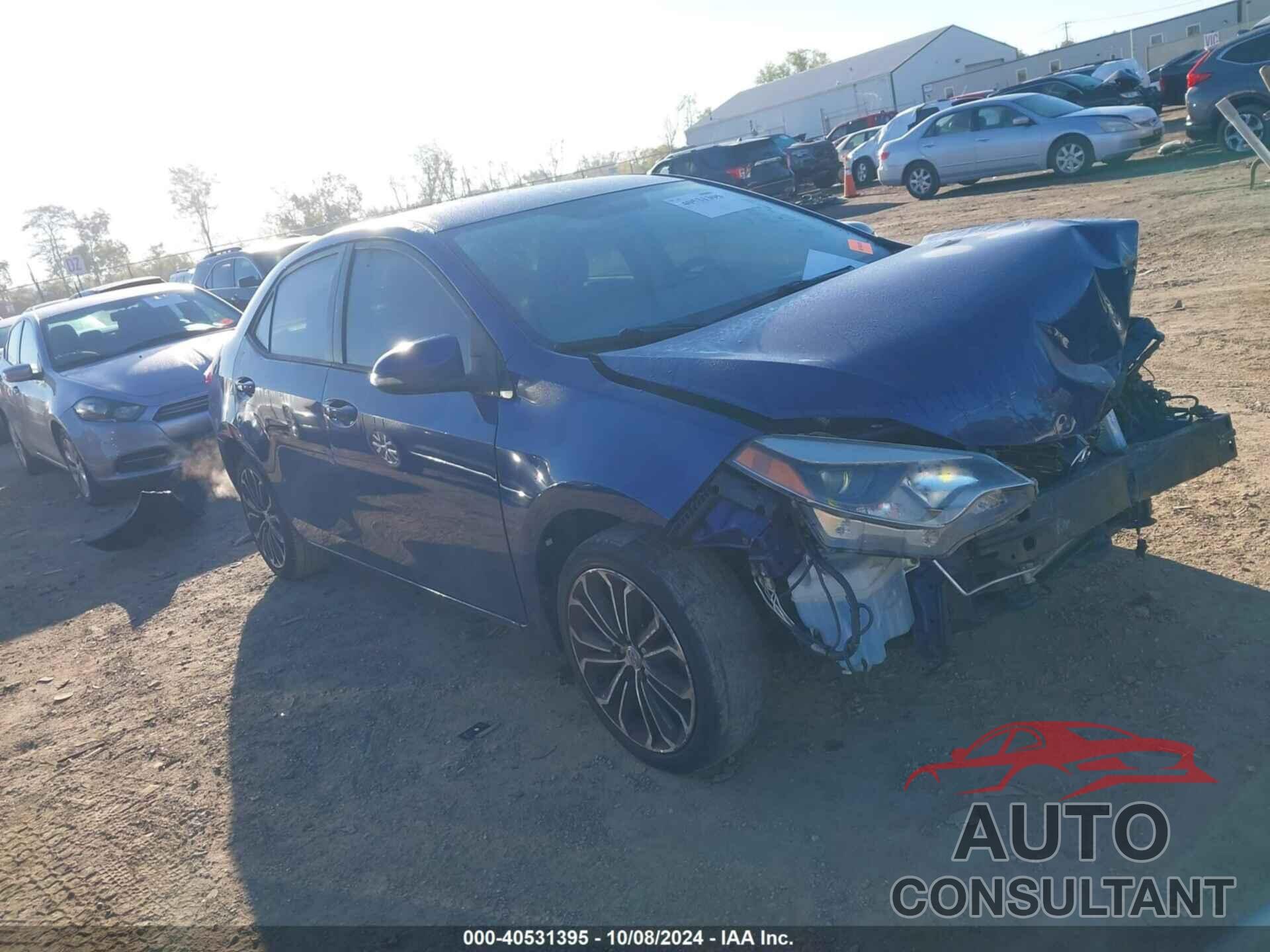 TOYOTA COROLLA 2016 - 2T1BURHE1GC596608