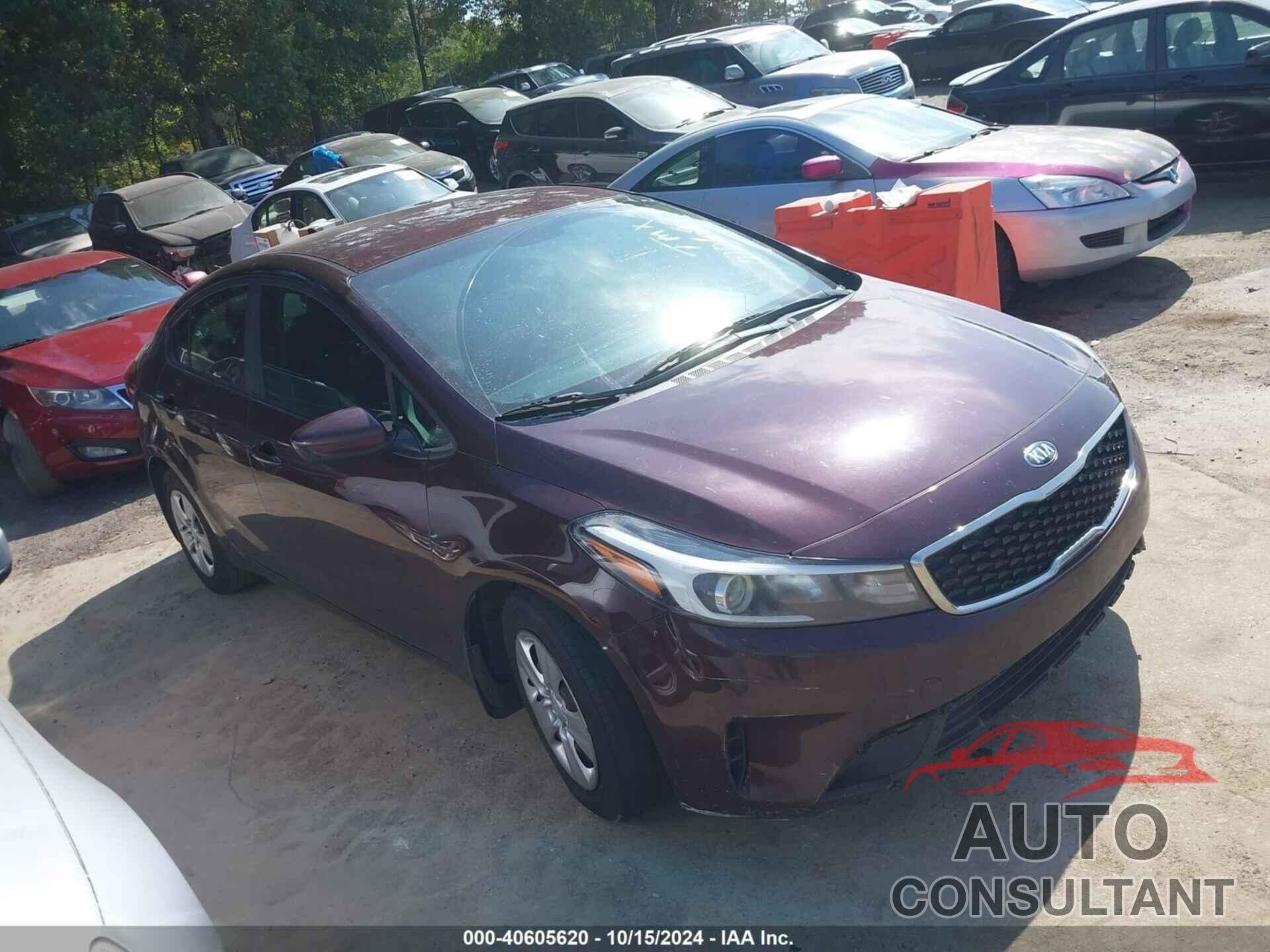 KIA FORTE 2017 - 3KPFK4A71HE010692