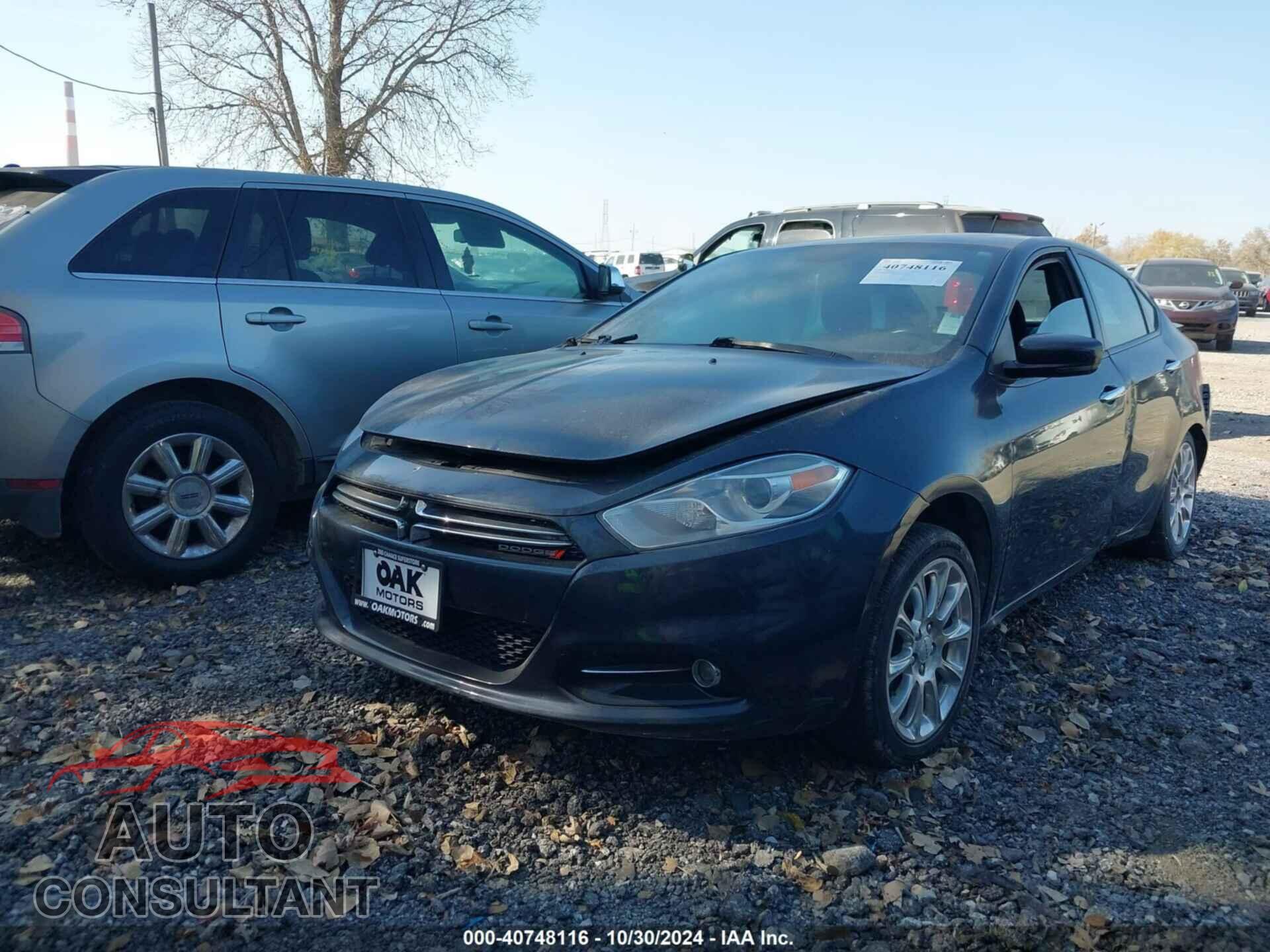 DODGE DART 2013 - 1C3CDFCA8DD681889