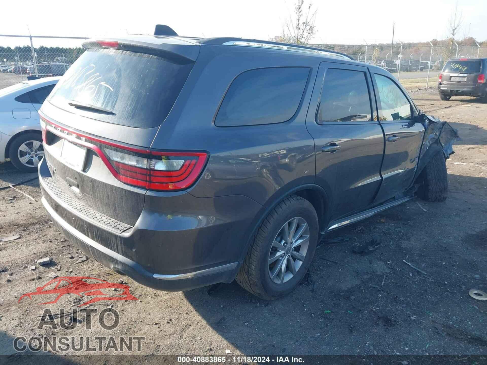 DODGE DURANGO 2017 - 1C4RDJAG2HC806882