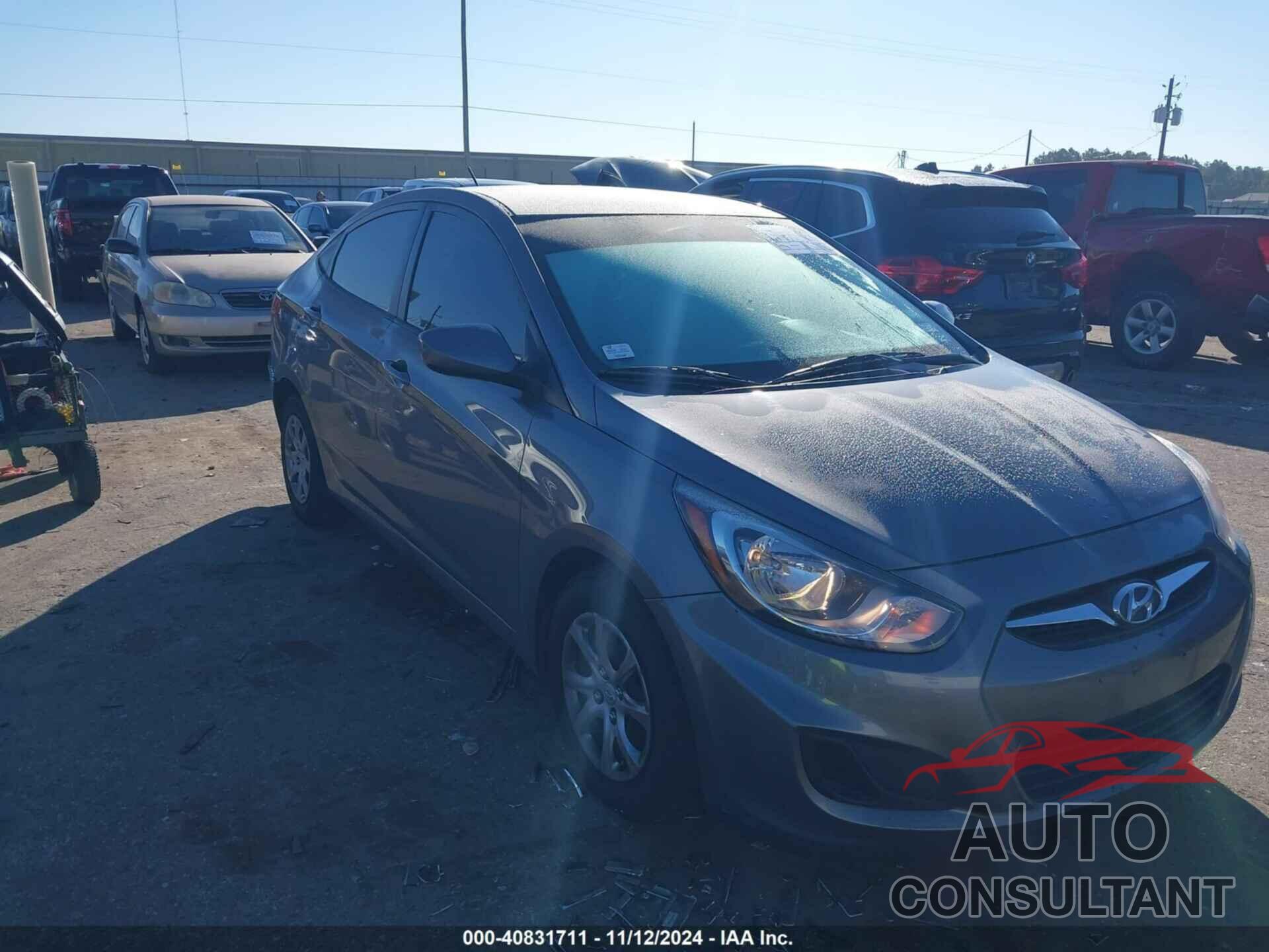 HYUNDAI ACCENT 2013 - KMHCT4AE0DU509523