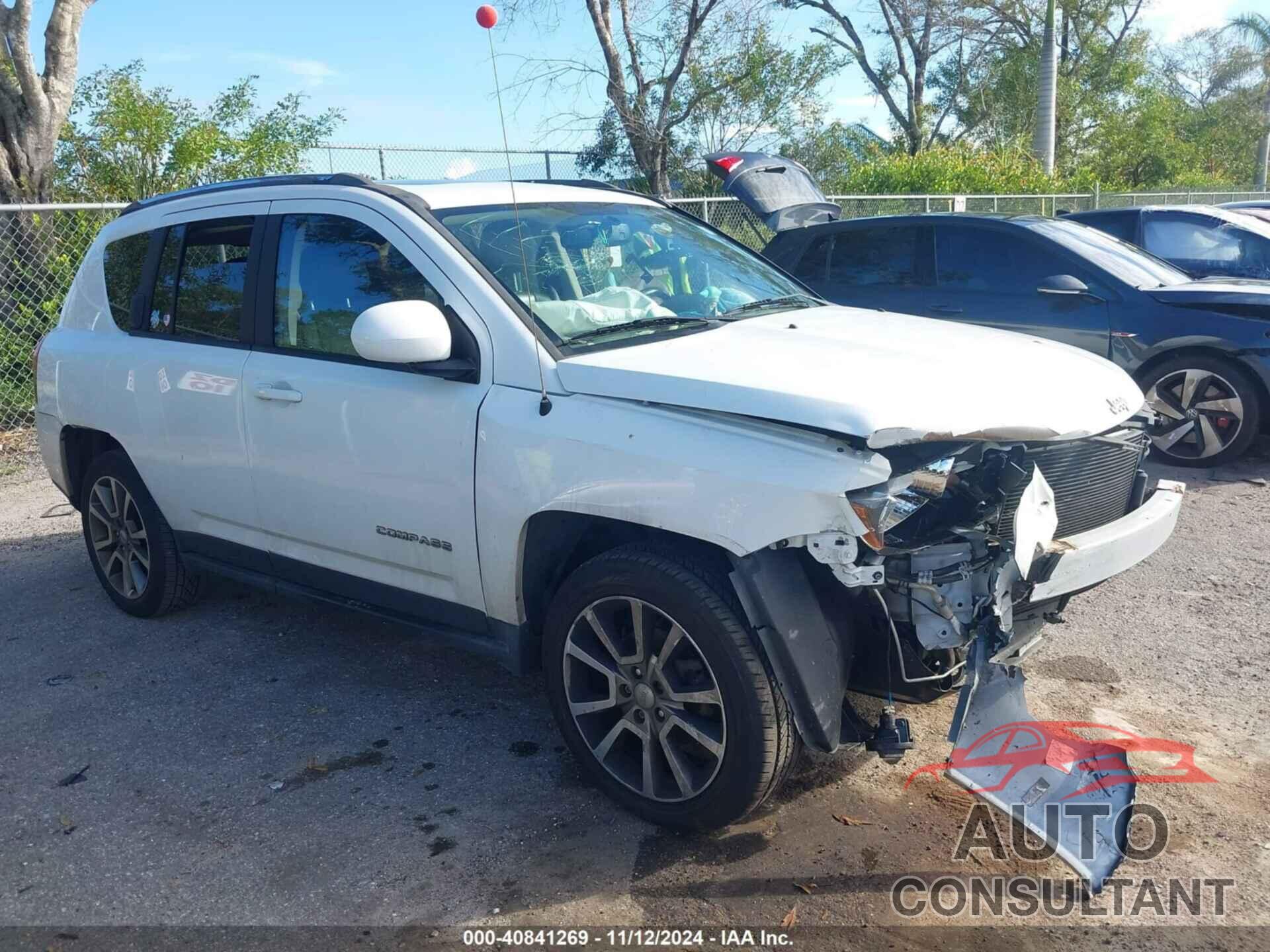 JEEP COMPASS 2017 - 1C4NJDEB5HD177975