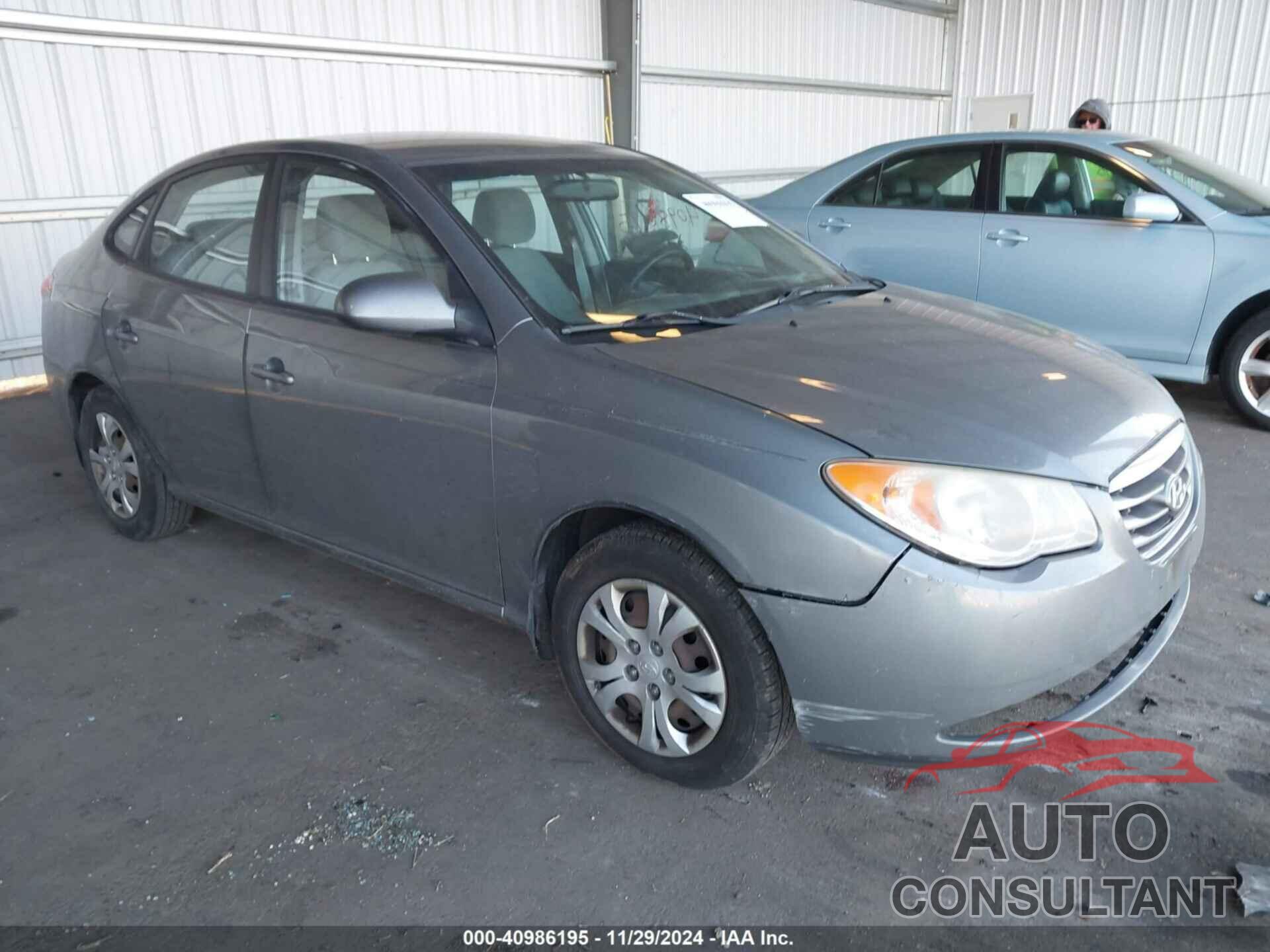 HYUNDAI ELANTRA 2010 - KMHDU4AD5AU082473