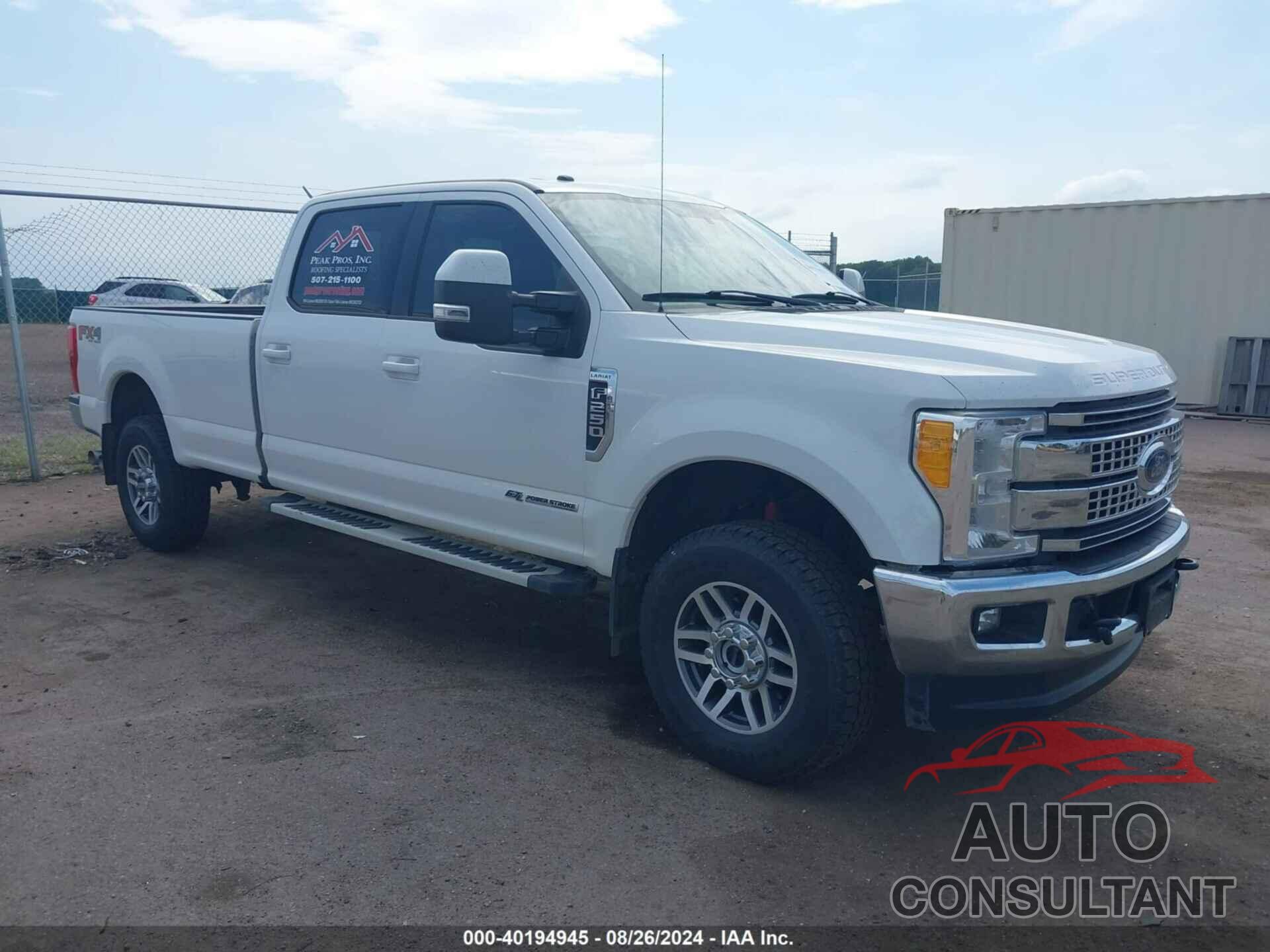 FORD F-250 2017 - 1FT7W2BT3HEF47830