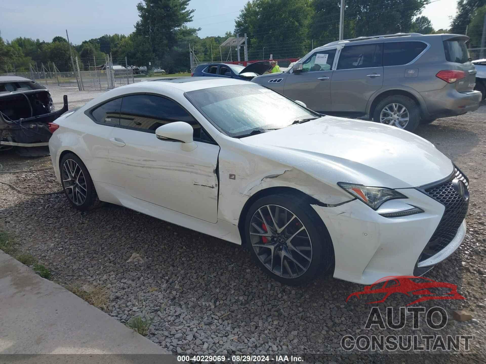 LEXUS RC 350 2016 - JTHHE5BC9G5012670