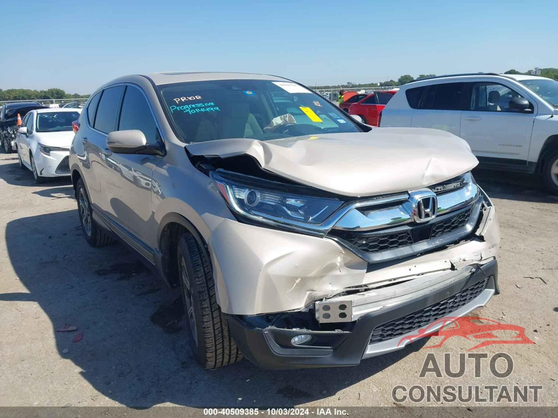 HONDA CR-V 2019 - 5J6RW1H51KL006378