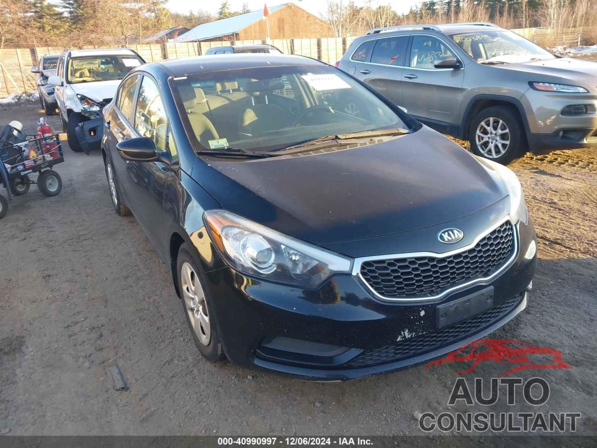 KIA FORTE 2016 - KNAFK4A69G5540102