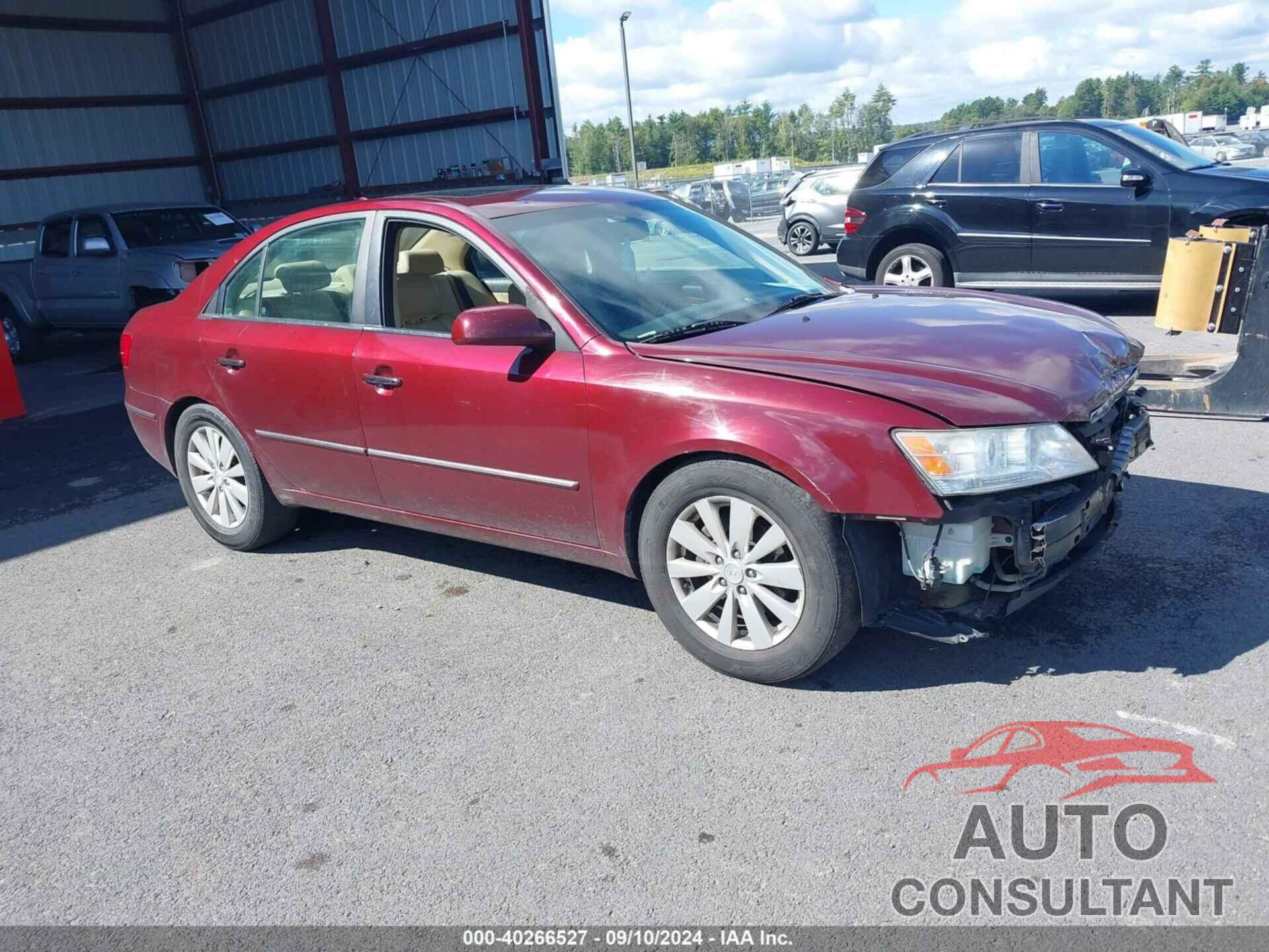 HYUNDAI SONATA 2010 - 5NPEU4AF9AH603263