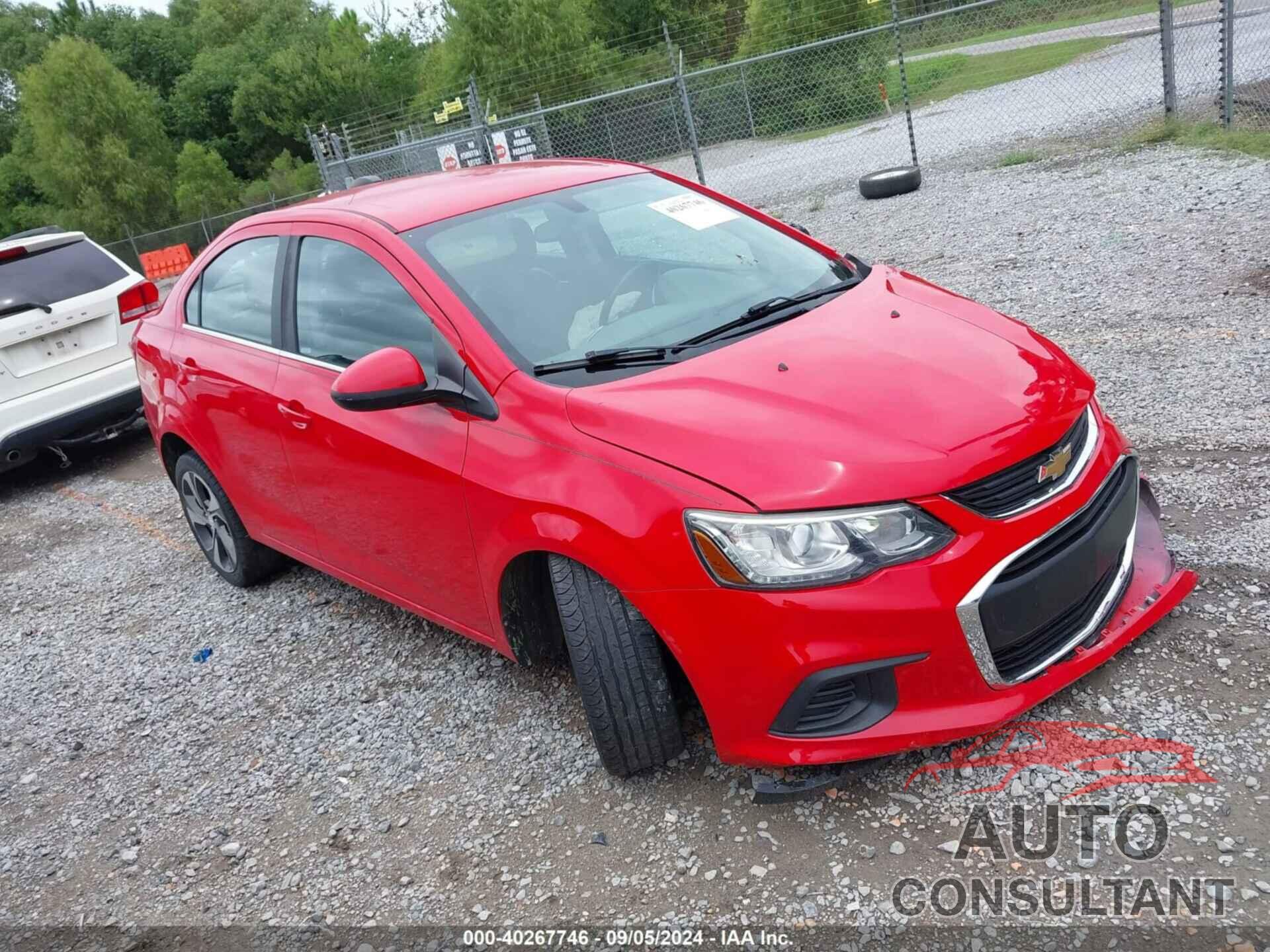 CHEVROLET SONIC 2017 - 1G1JF5SB7H4124990