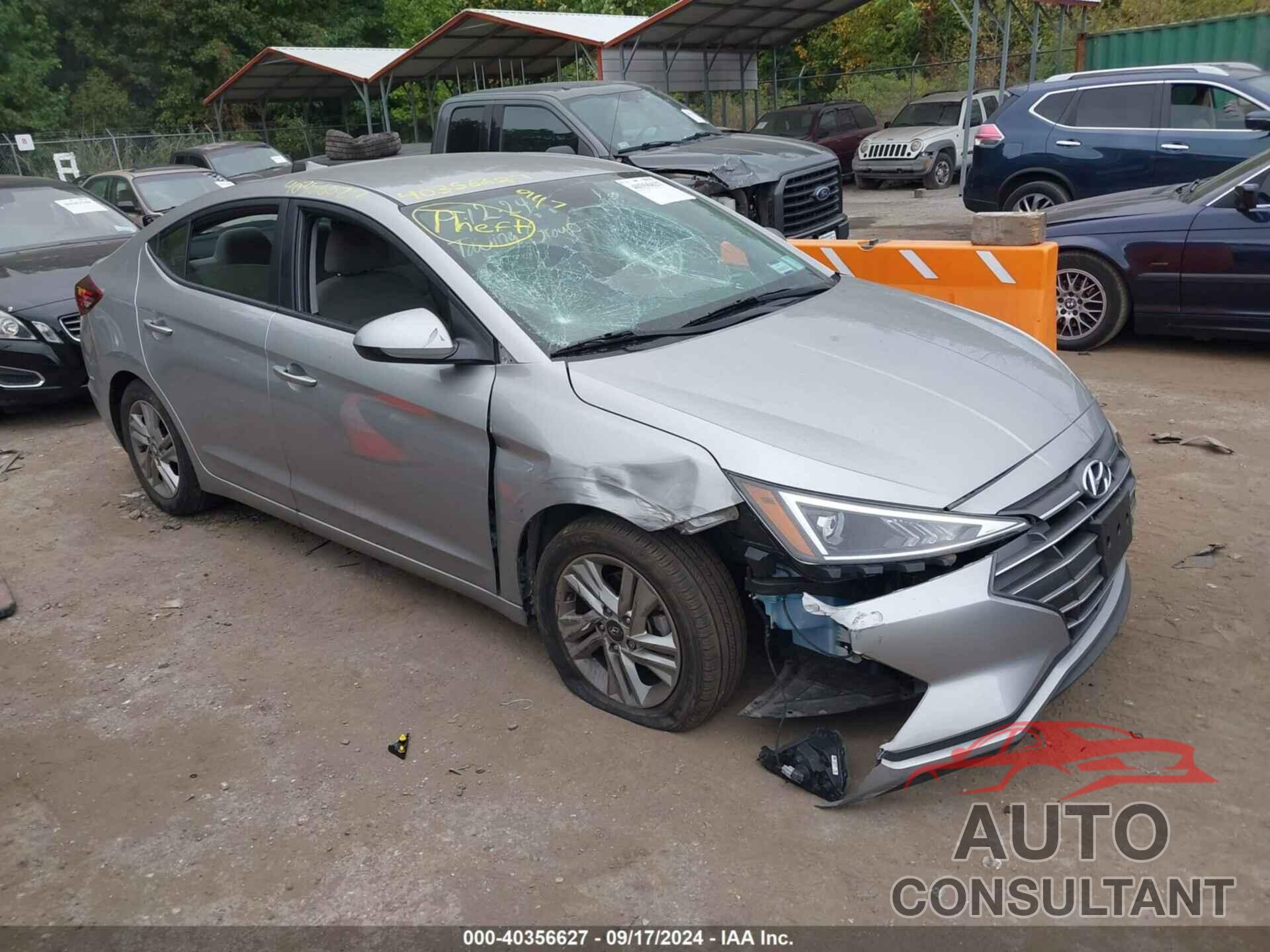 HYUNDAI ELANTRA 2020 - 5NPD84LF7LH564916