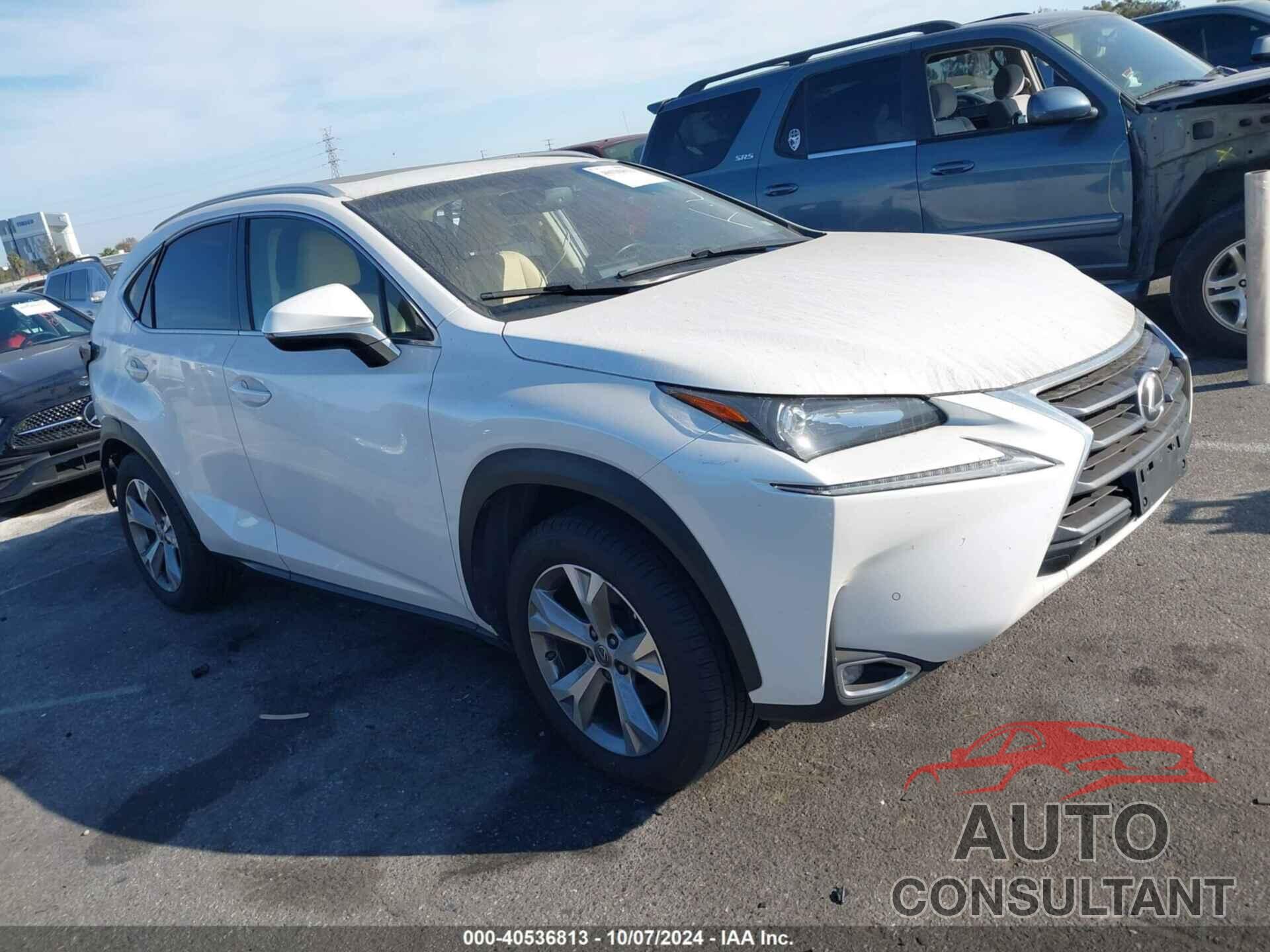 LEXUS NX 2017 - JTJYARBZ7H2061195