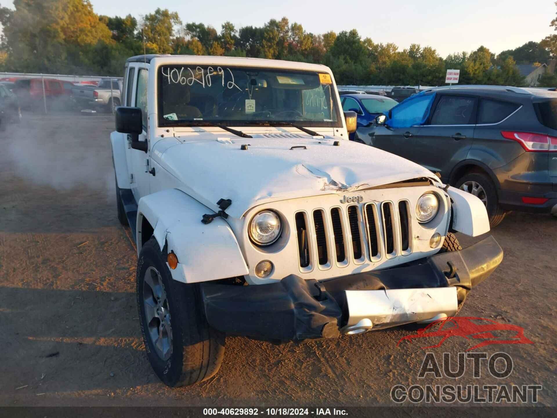JEEP WRANGLER JK UNLIMITED 2018 - 1C4BJWEG3JL832012