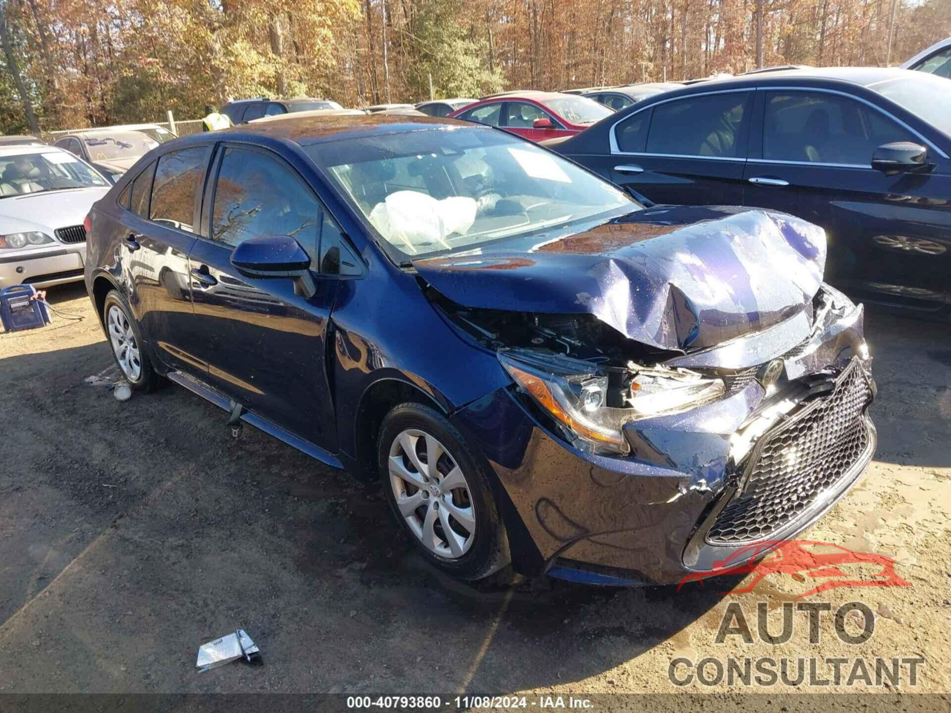 TOYOTA COROLLA 2020 - JTDEPRAE1LJ025102