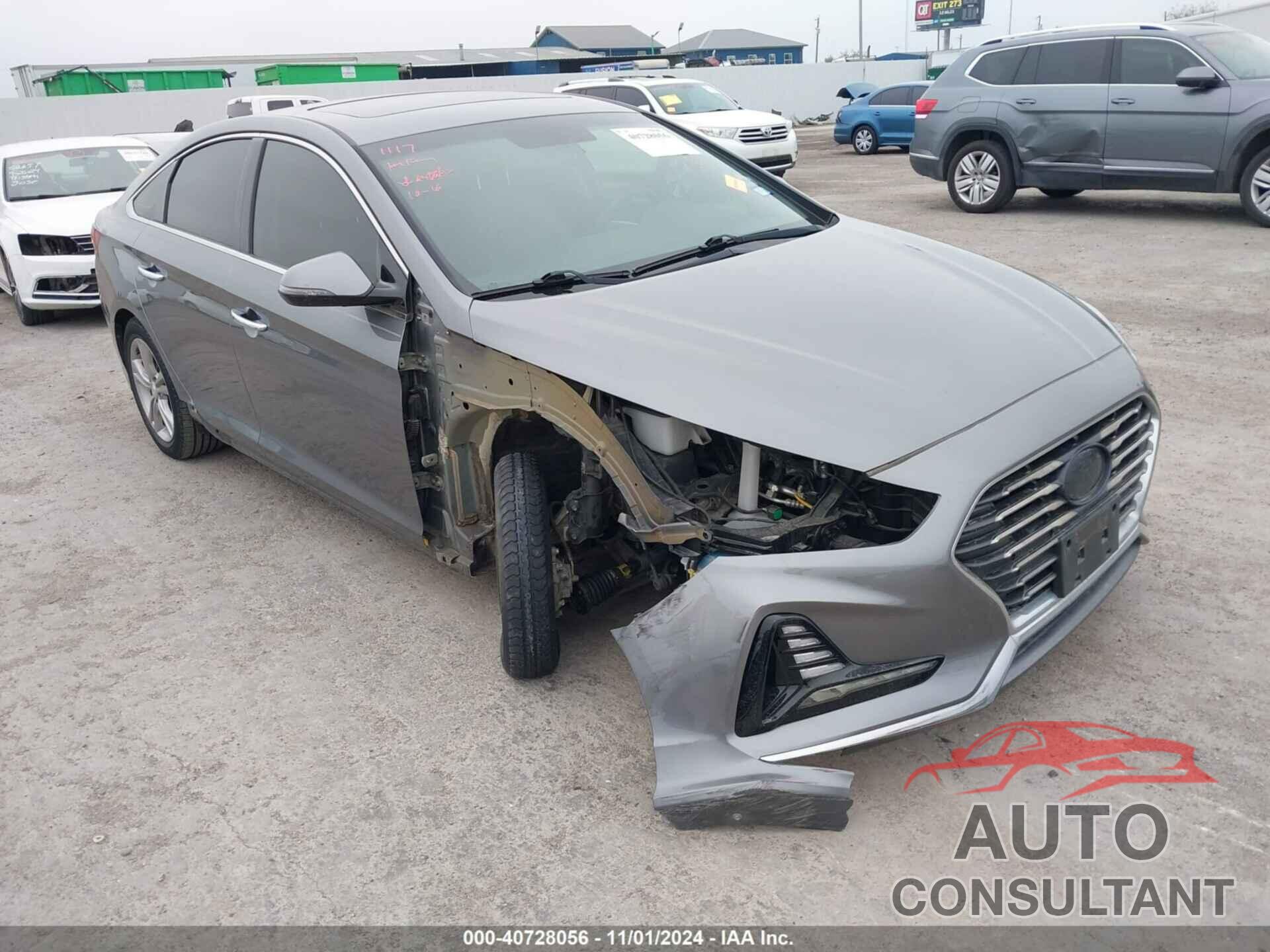 HYUNDAI SONATA 2018 - 5NPE34AF3JH670783