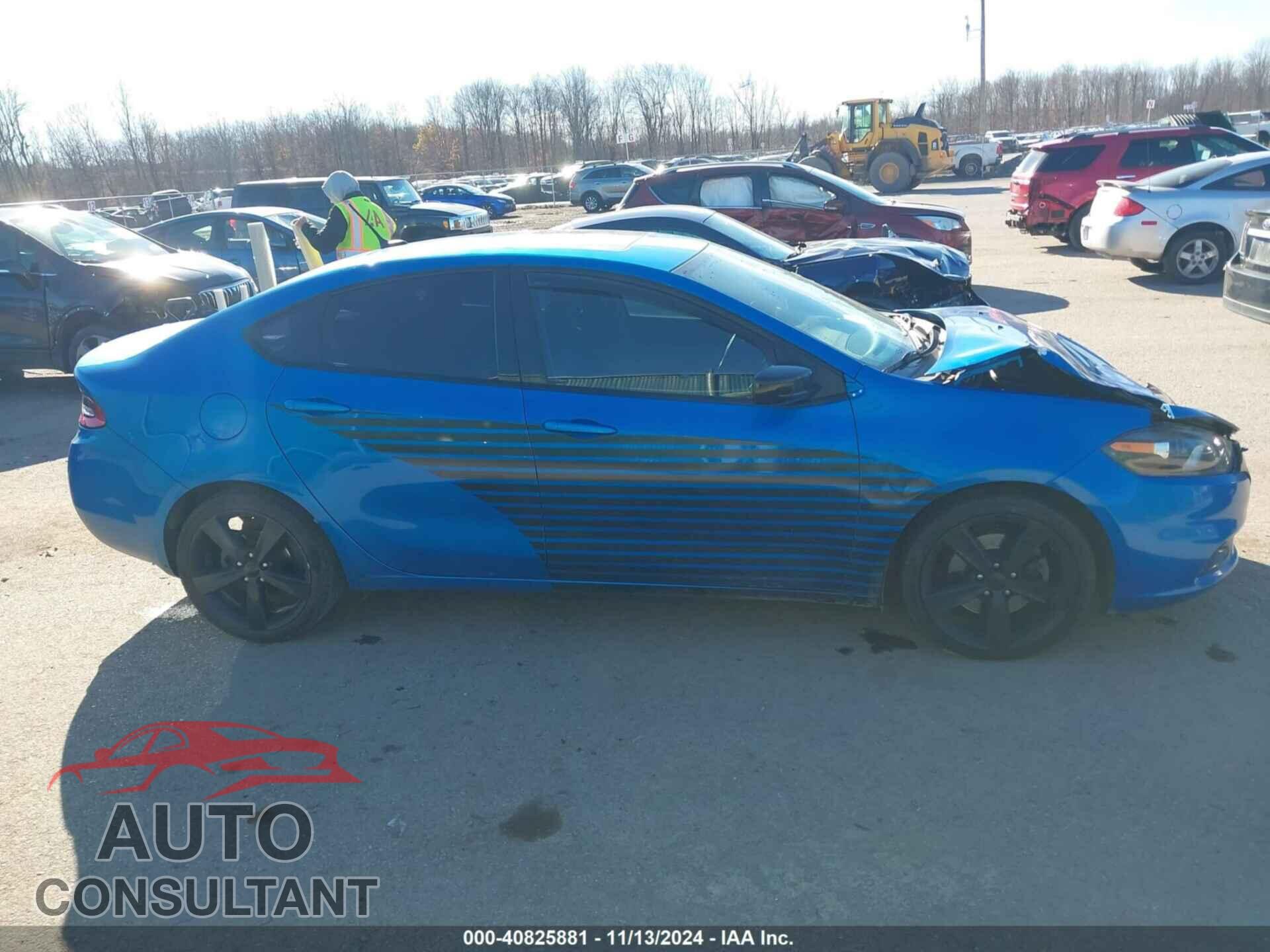 DODGE DART 2015 - 1C3CDFBB4FD344763