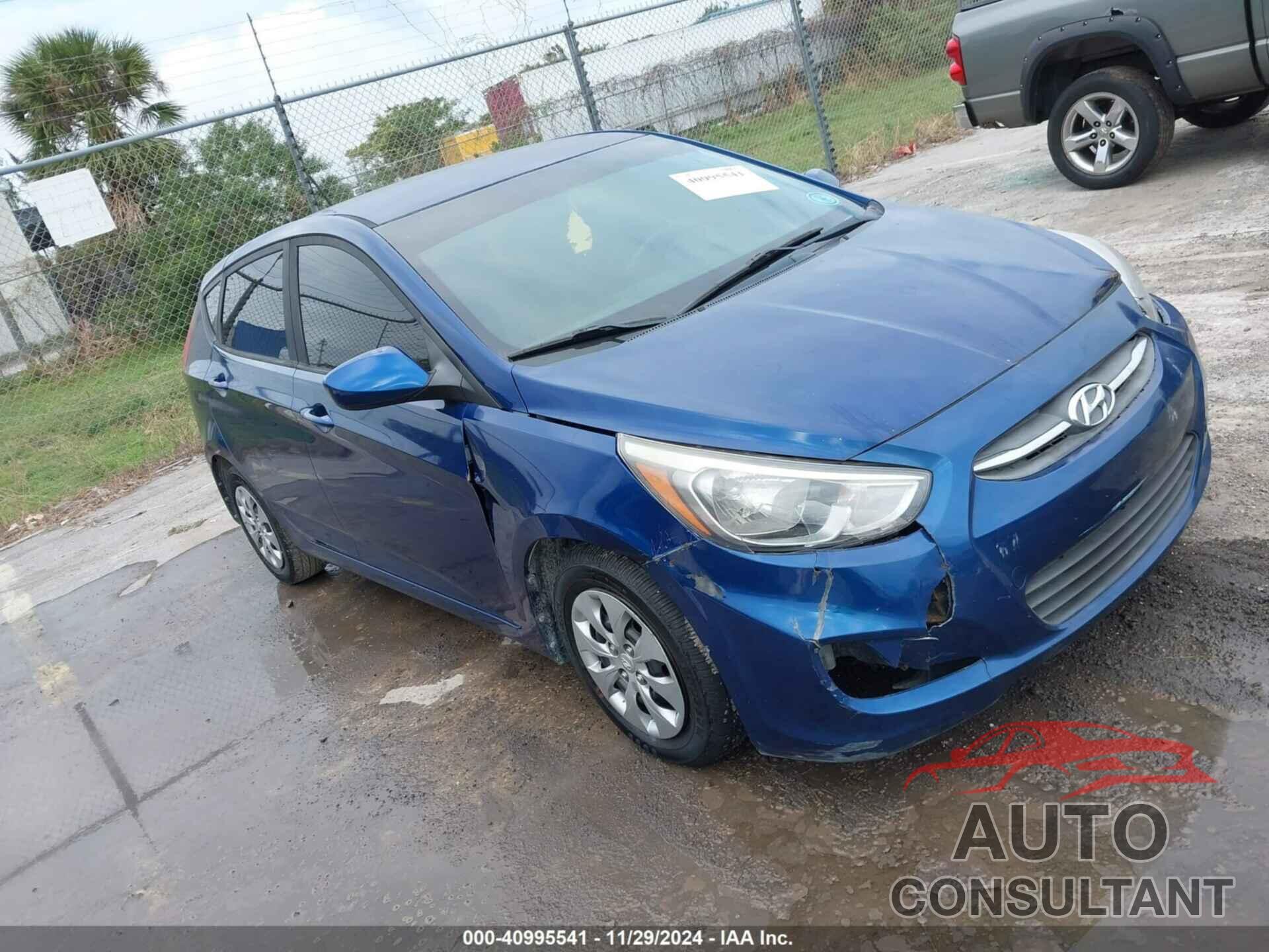 HYUNDAI ACCENT 2017 - KMHCT5AE9HU336600