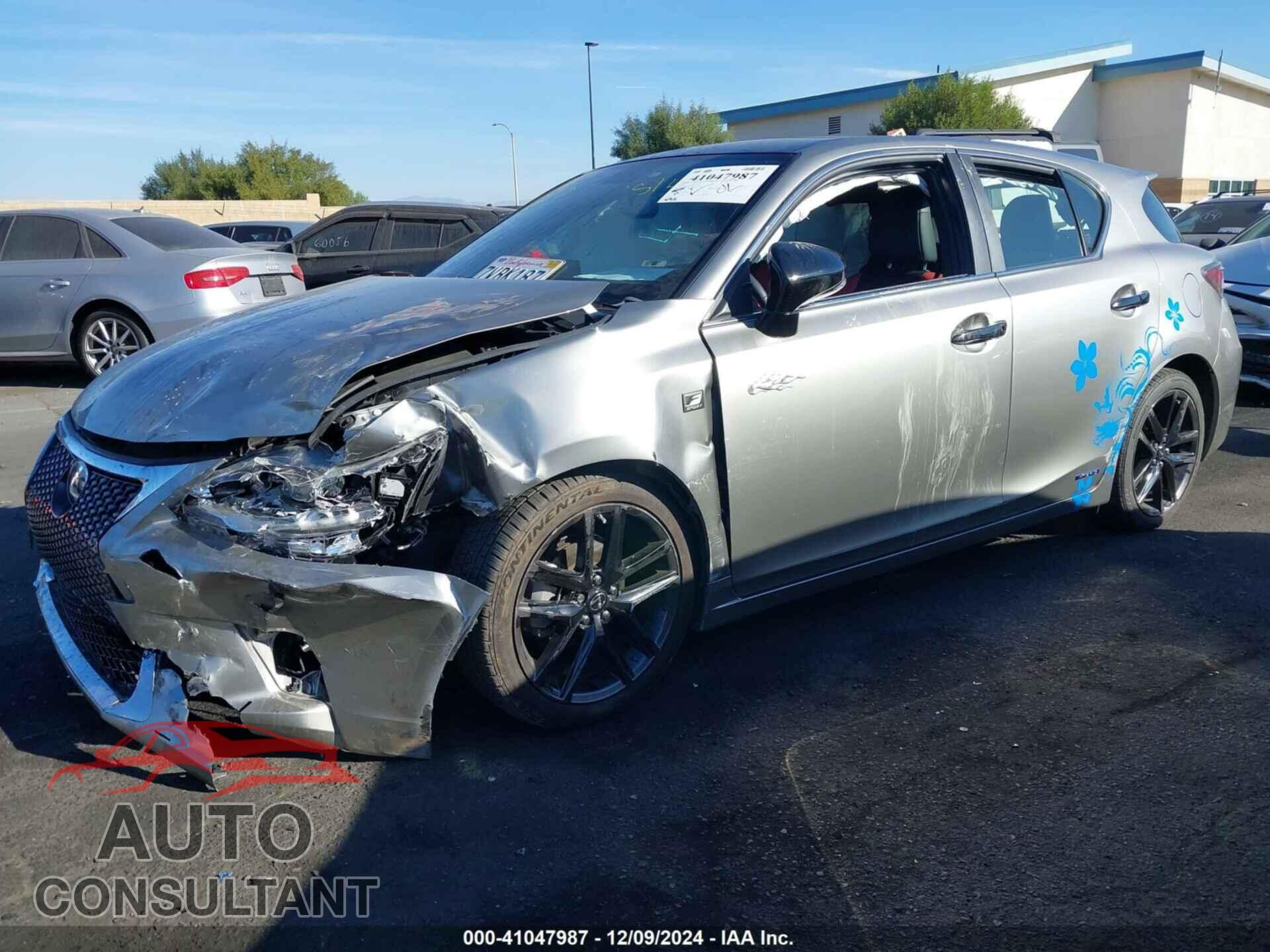LEXUS CT 2016 - JTHKD5BH9G2271973