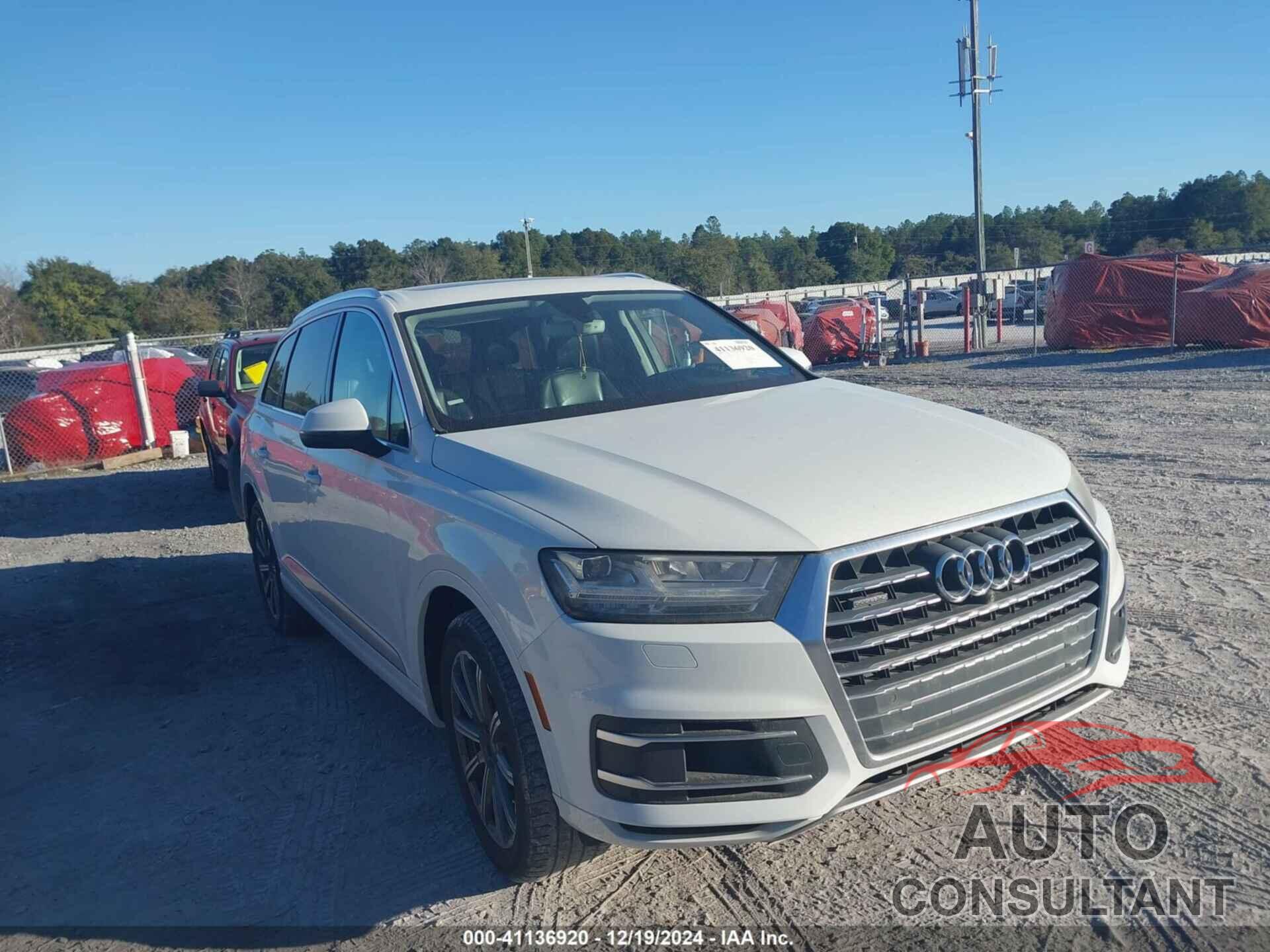 AUDI Q7 2017 - WA1LAAF72HD002139