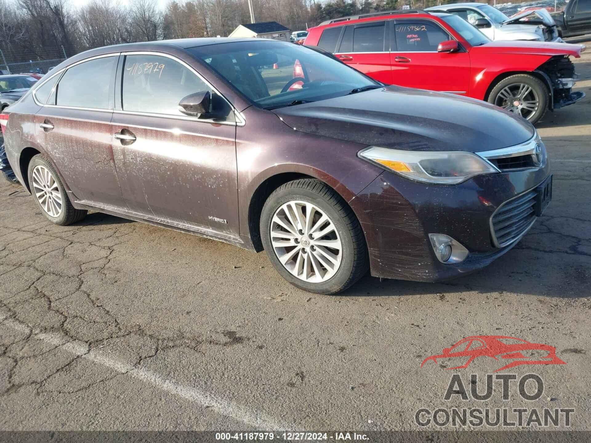 TOYOTA AVALON HYBRID 2013 - 4T1BD1EB5DU002852