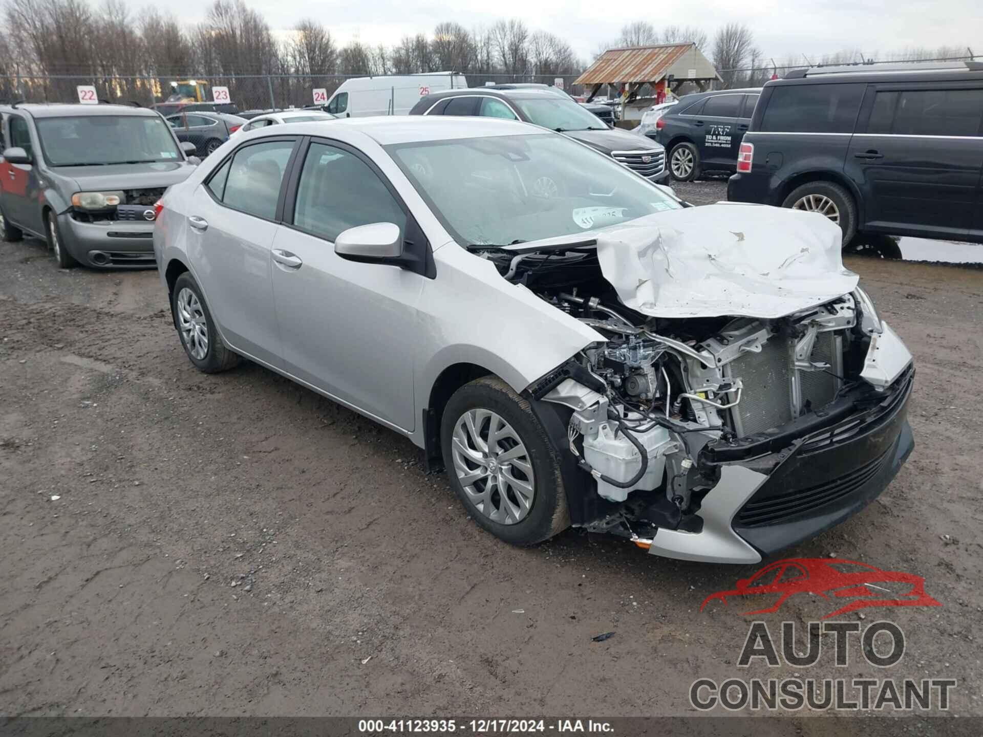 TOYOTA COROLLA 2019 - 2T1BURHE7KC212629