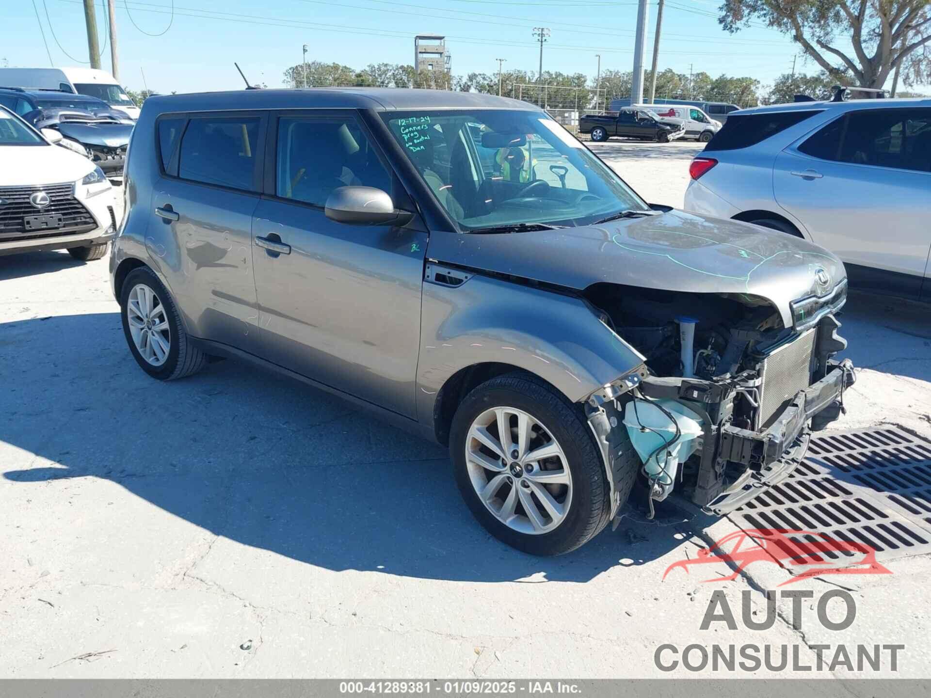 KIA SOUL 2017 - KNDJP3A51H7411440