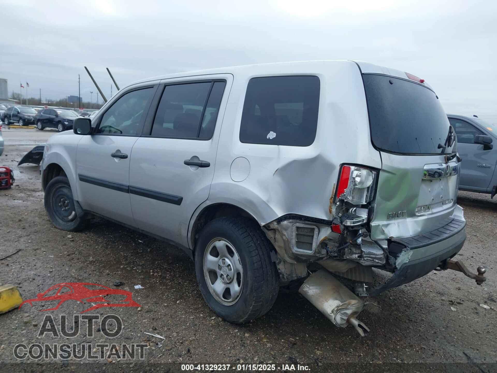 HONDA PILOT 2010 - 5FNYF3H20AB012306
