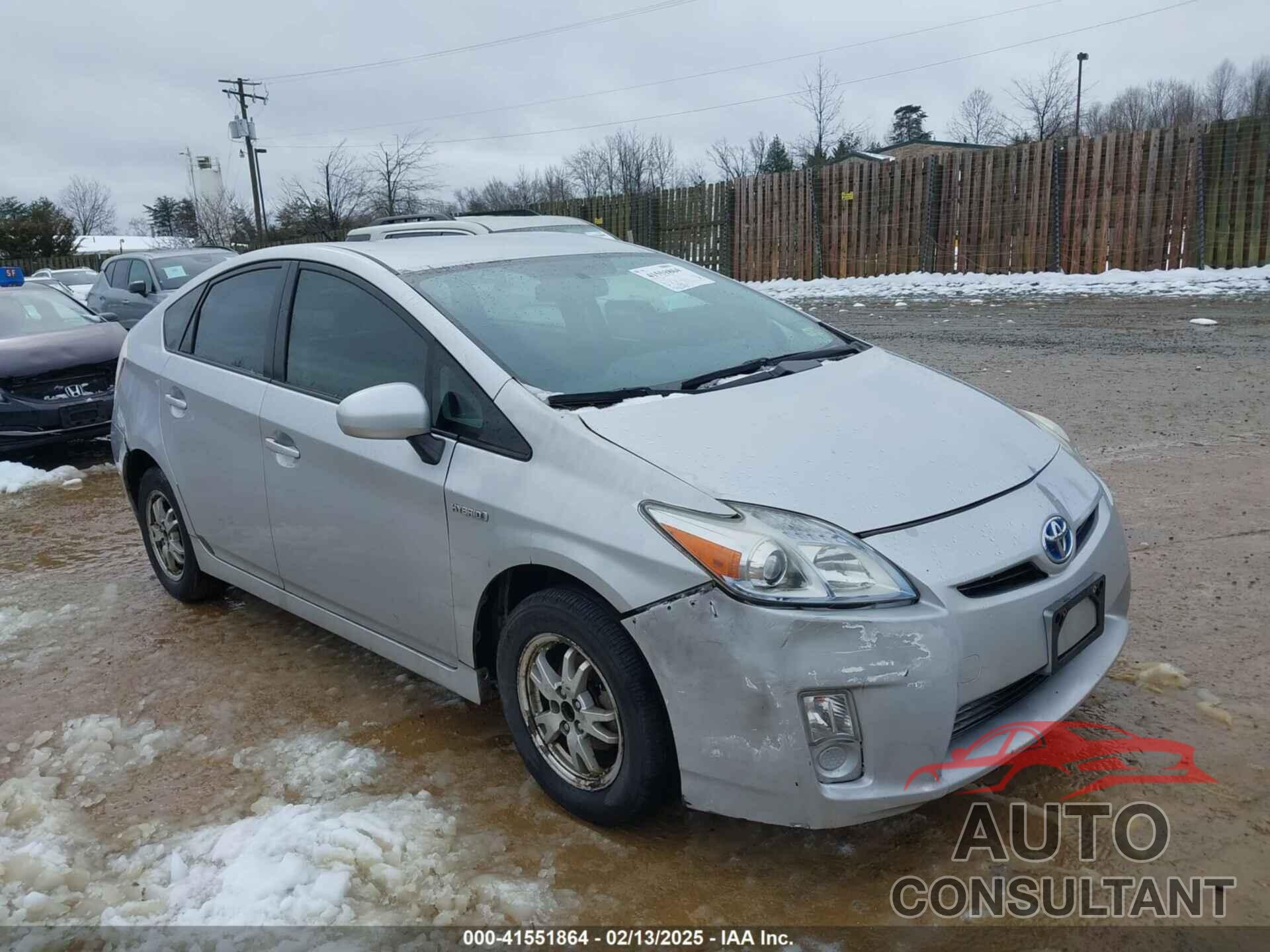 TOYOTA PRIUS 2010 - JTDKN3DU4A0094801
