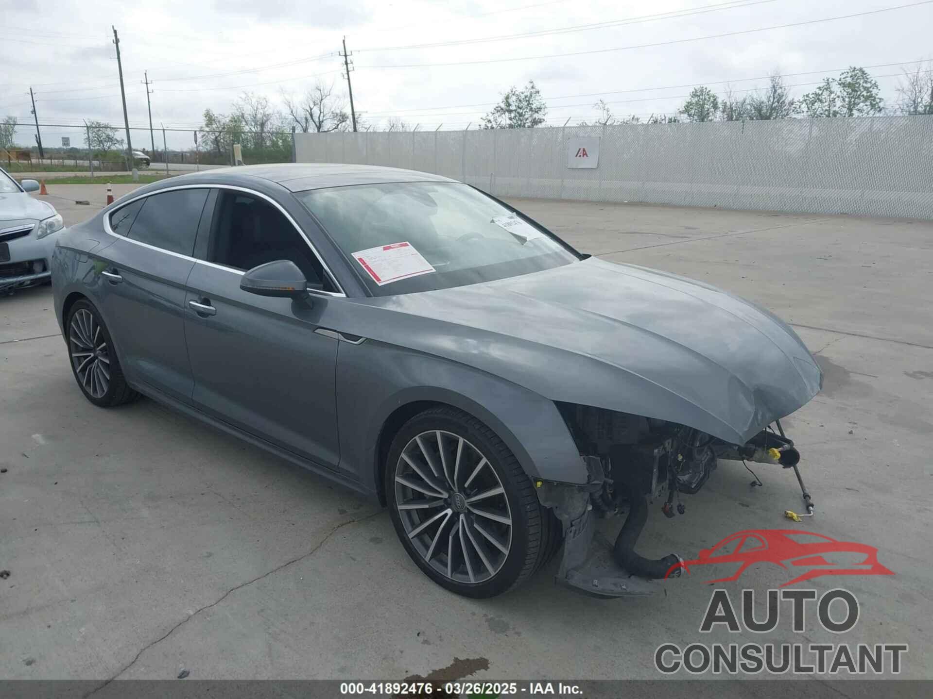 AUDI A5 2018 - WAUBNCF57JA067816